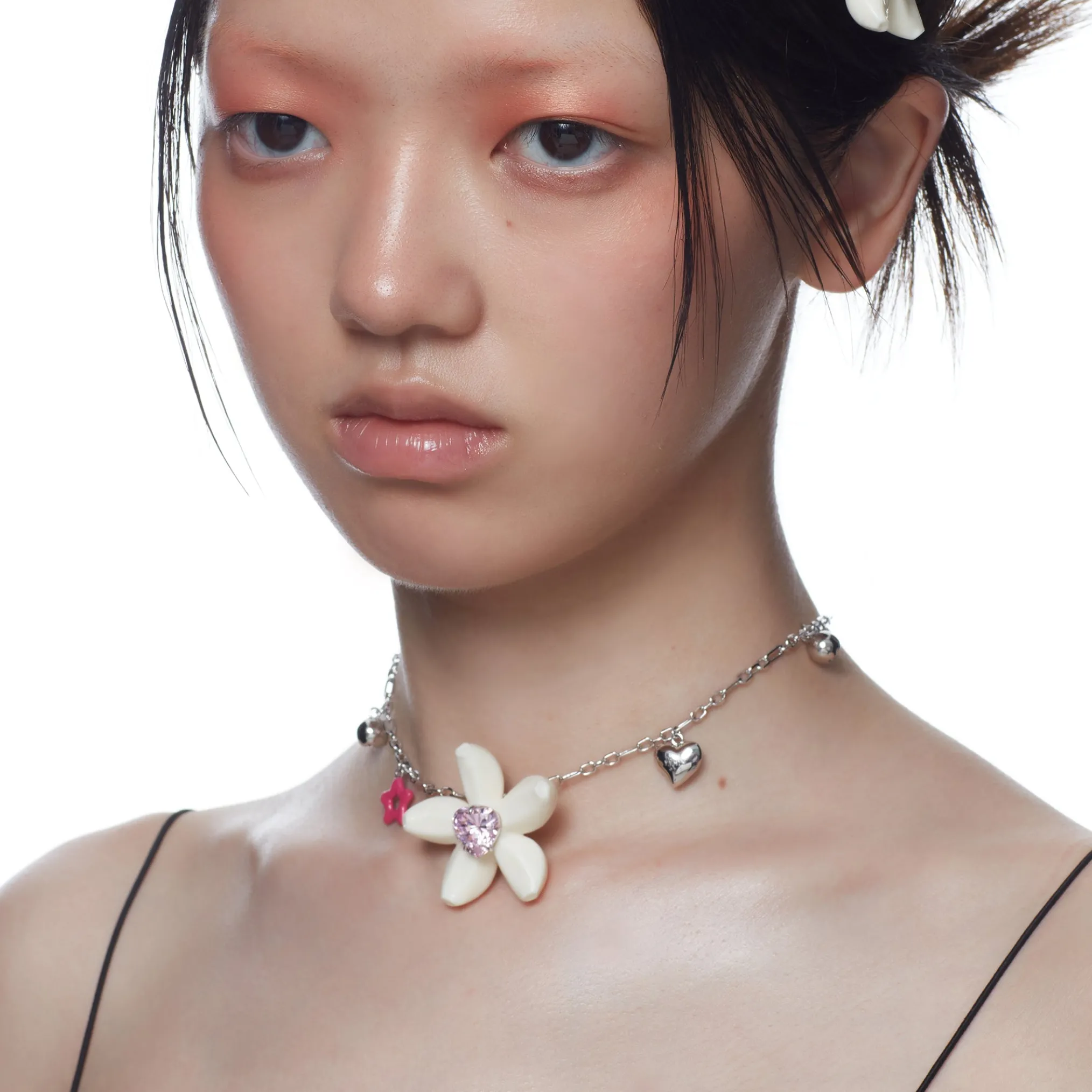 YVMIN X Cacien / Garlic Flower Gem Necklace