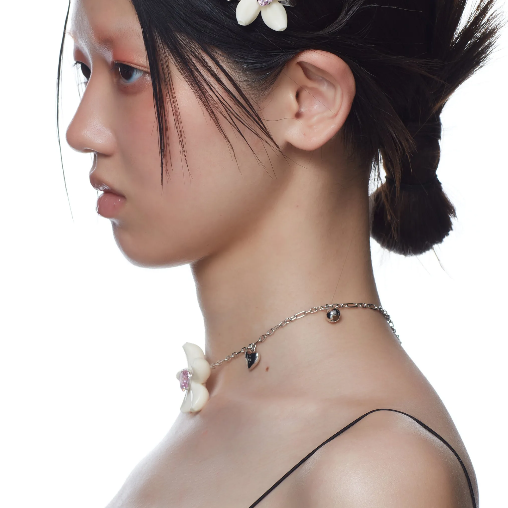 YVMIN X Cacien / Garlic Flower Gem Necklace