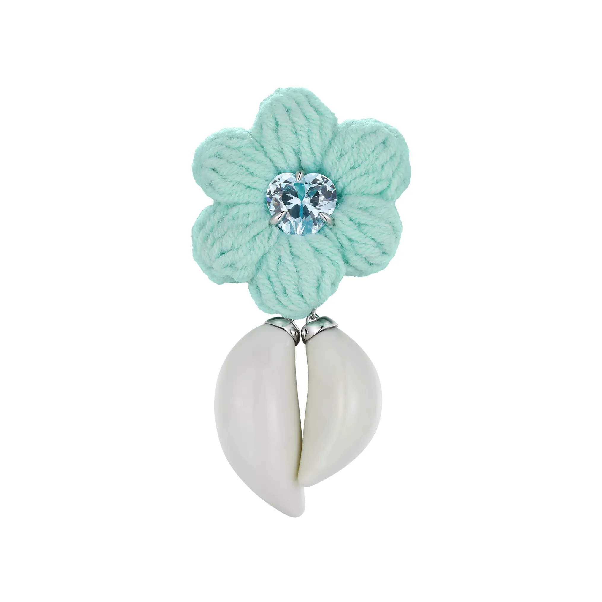 YVMIN X Cacien / Garlic Flower Braided Earrings