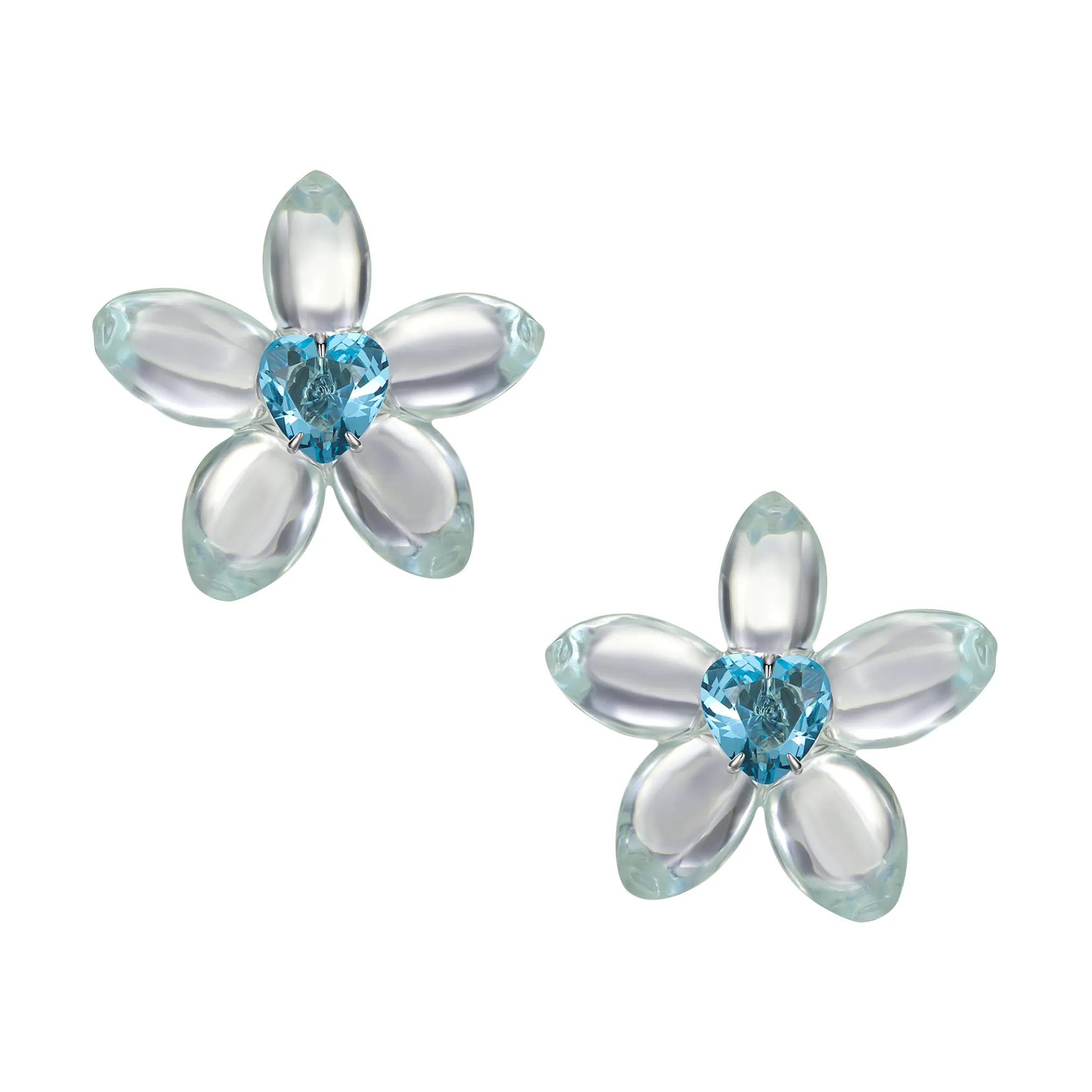 YVMIN X Cacien / Garlic Flower Gem Earrings