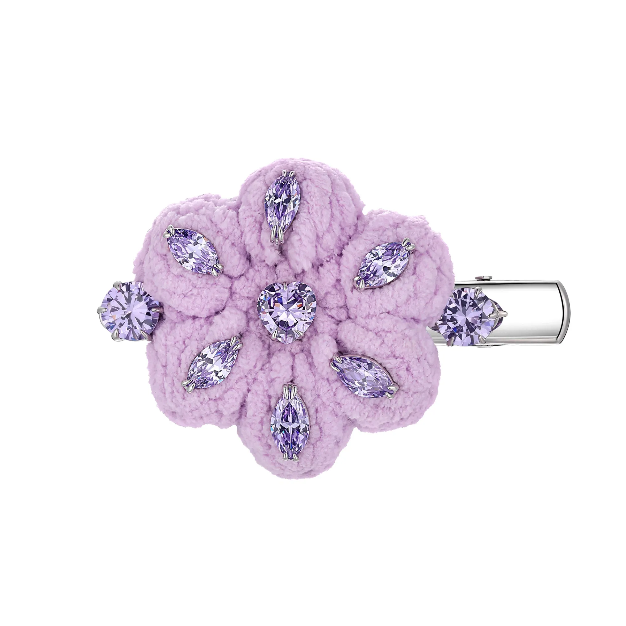 YVMIN X Cacien / Plush Garlic Flower Hair Clip