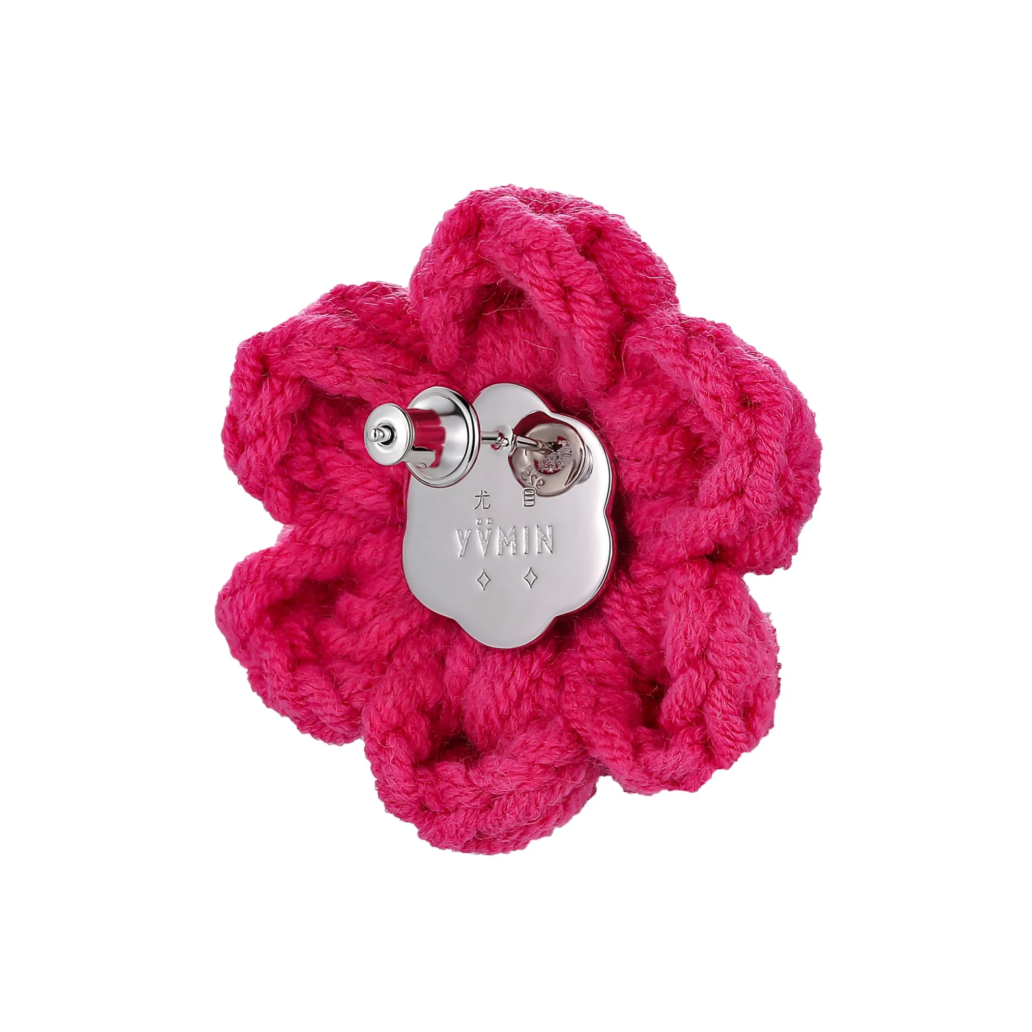 YVMIN X Cacien / Plush Garlic Flower Earrings