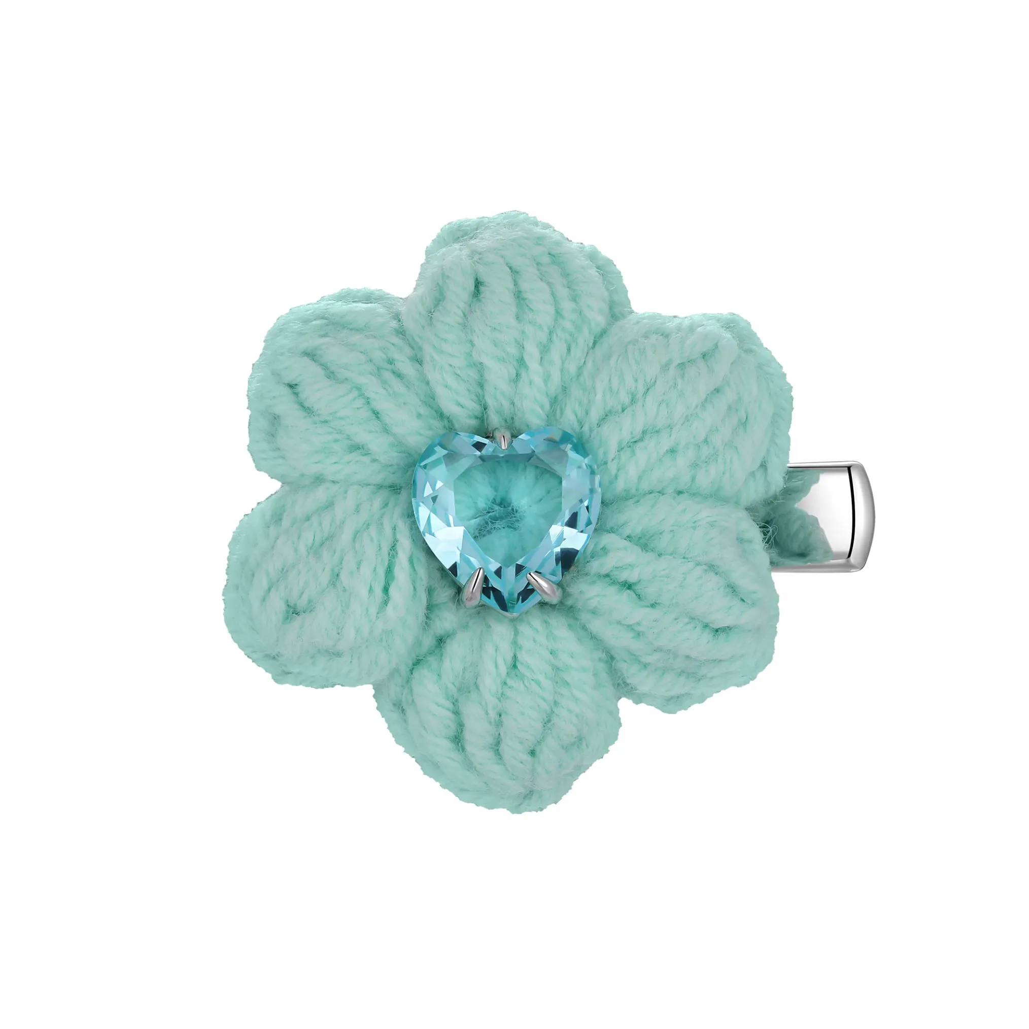 YVMIN X Cacien / Woven Garlic Flower Hair Clip