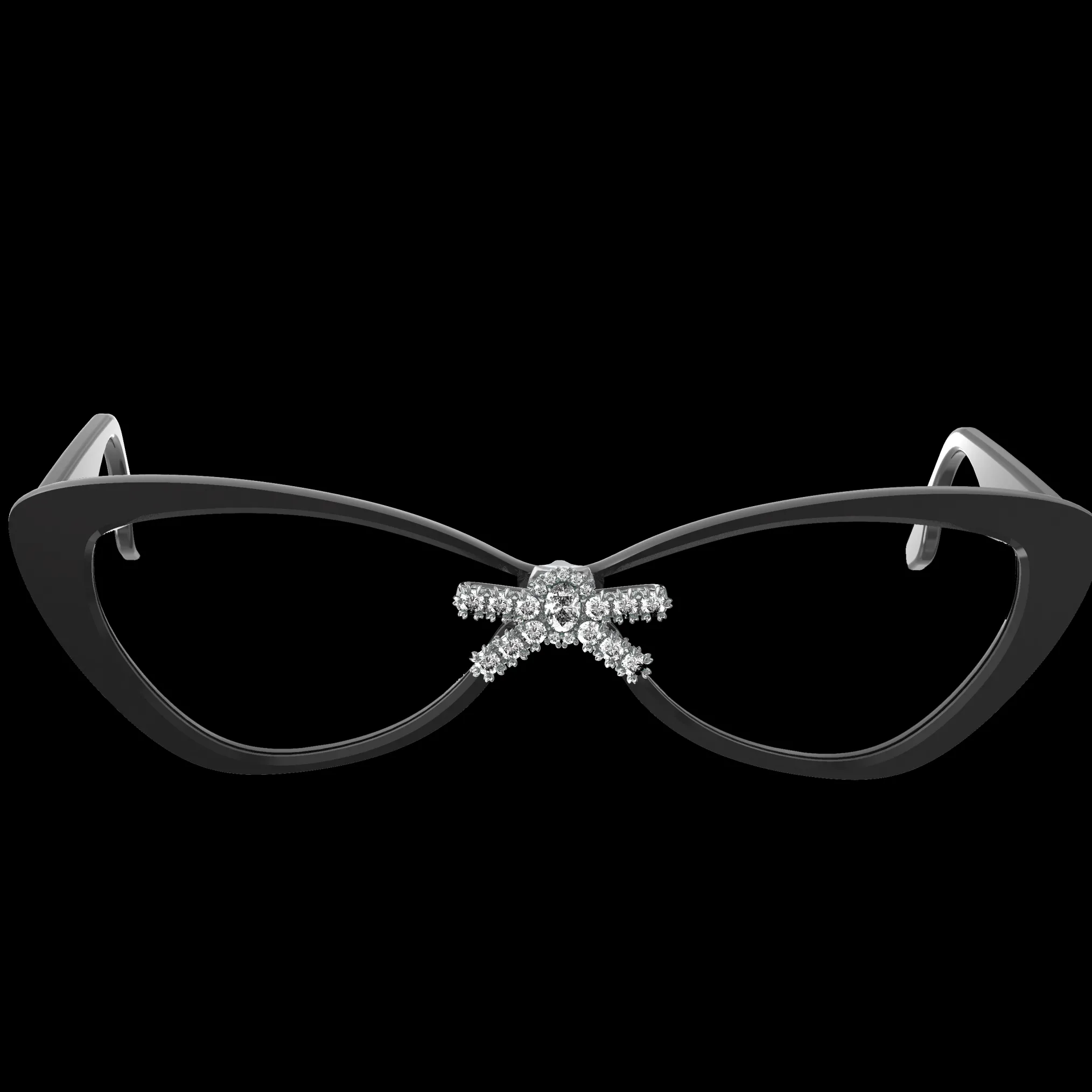 YVMIN X SHUSHUTONG / Gemstone Bow Glasses