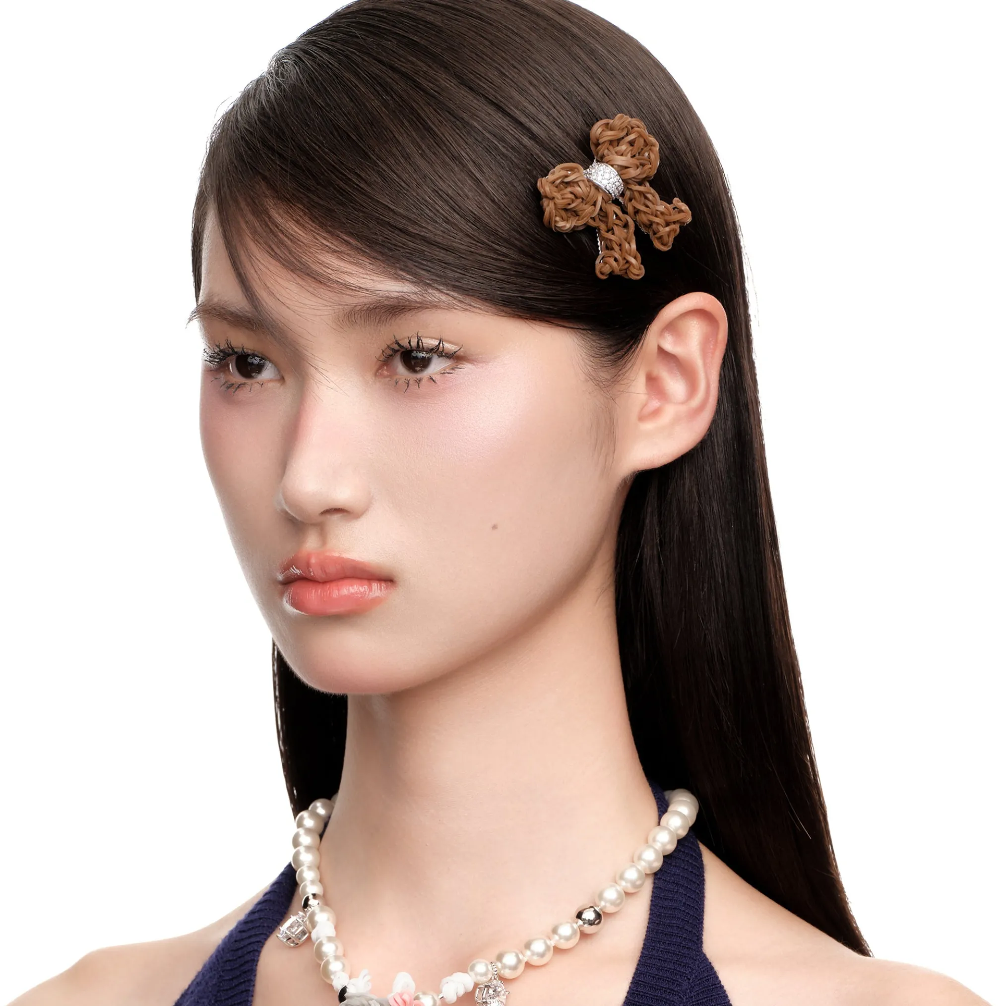 YVMIN X SHUSHUTONG / Rubber Band Bow Knot Hair Clip