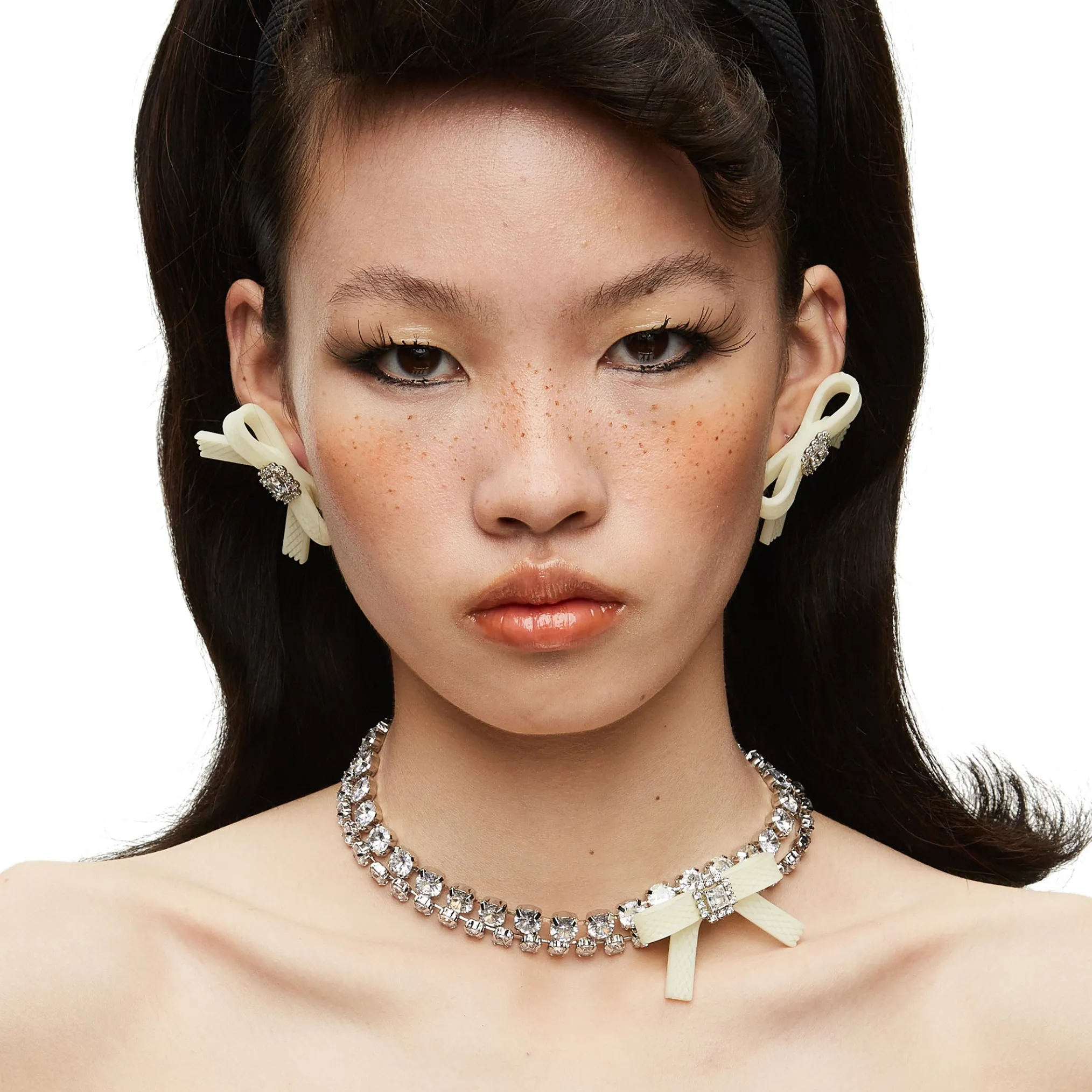 YVMIN X SHUSHUTONG / Rubber Bowknot Earring