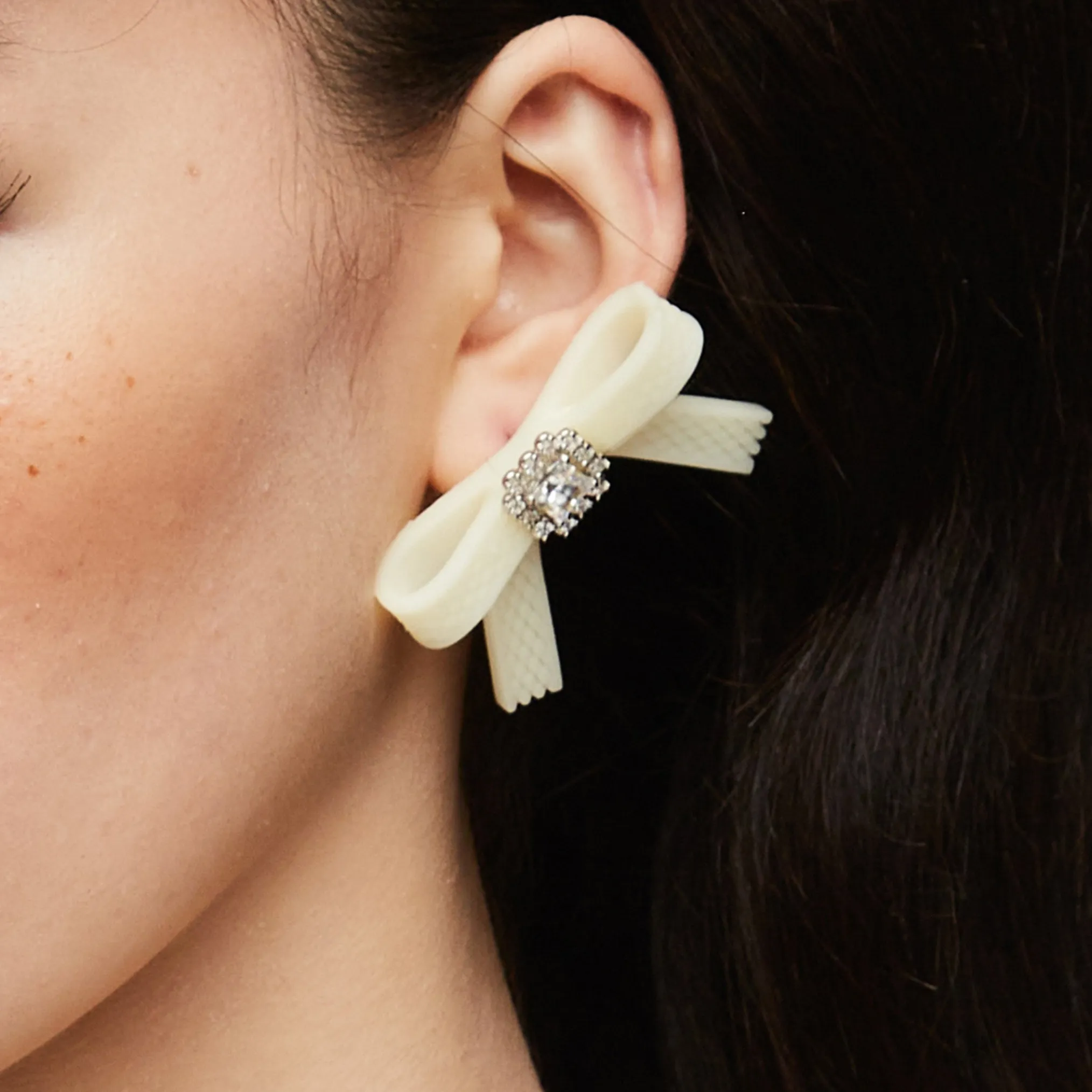 YVMIN X SHUSHUTONG / Rubber Bowknot Earring