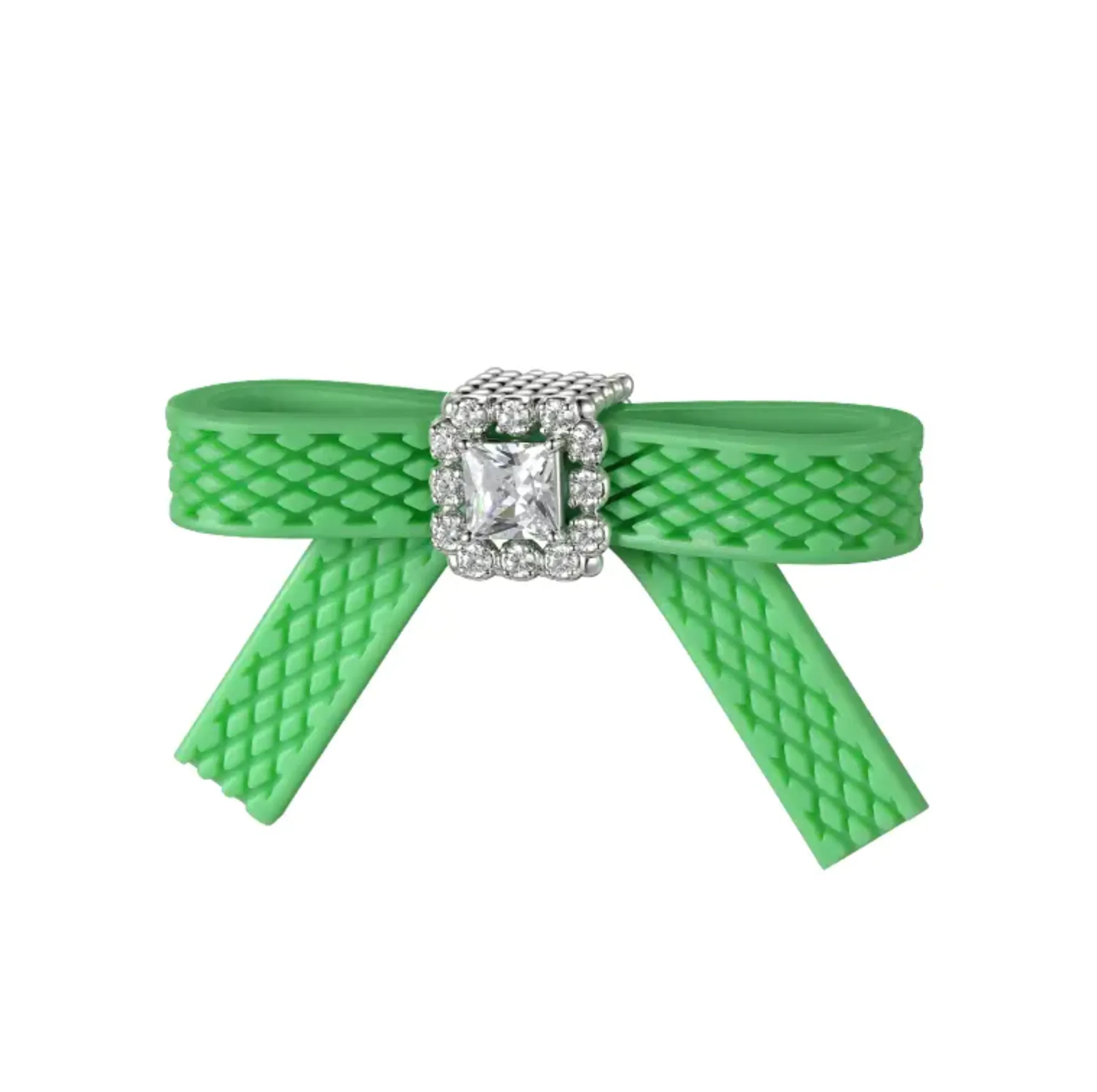 YVMIN X SHUSHUTONG / Rubber Bowknot Earring