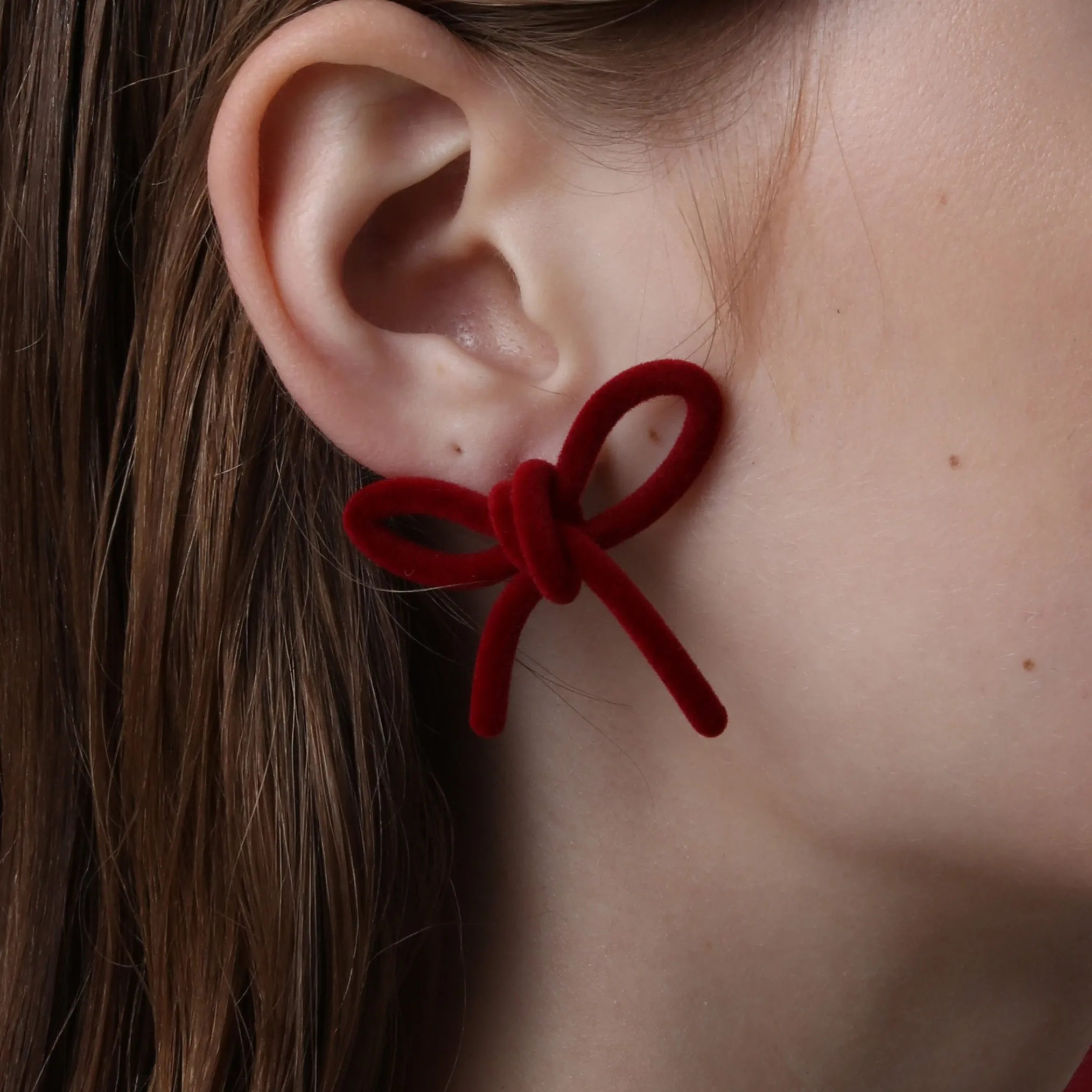 YVMIN X SHUSHUTONG / Basic Velvet Earring