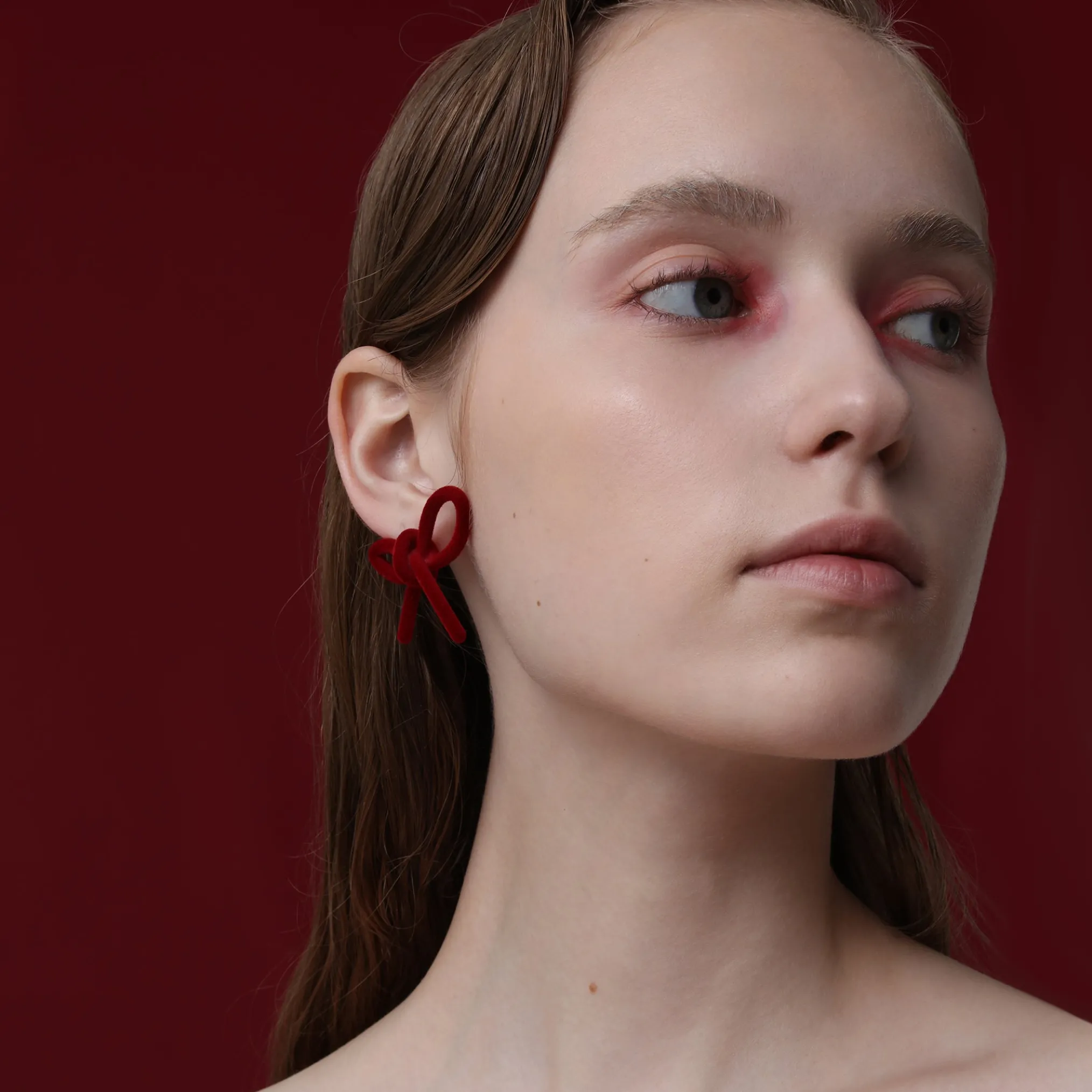 YVMIN X SHUSHUTONG / Basic Velvet Earring