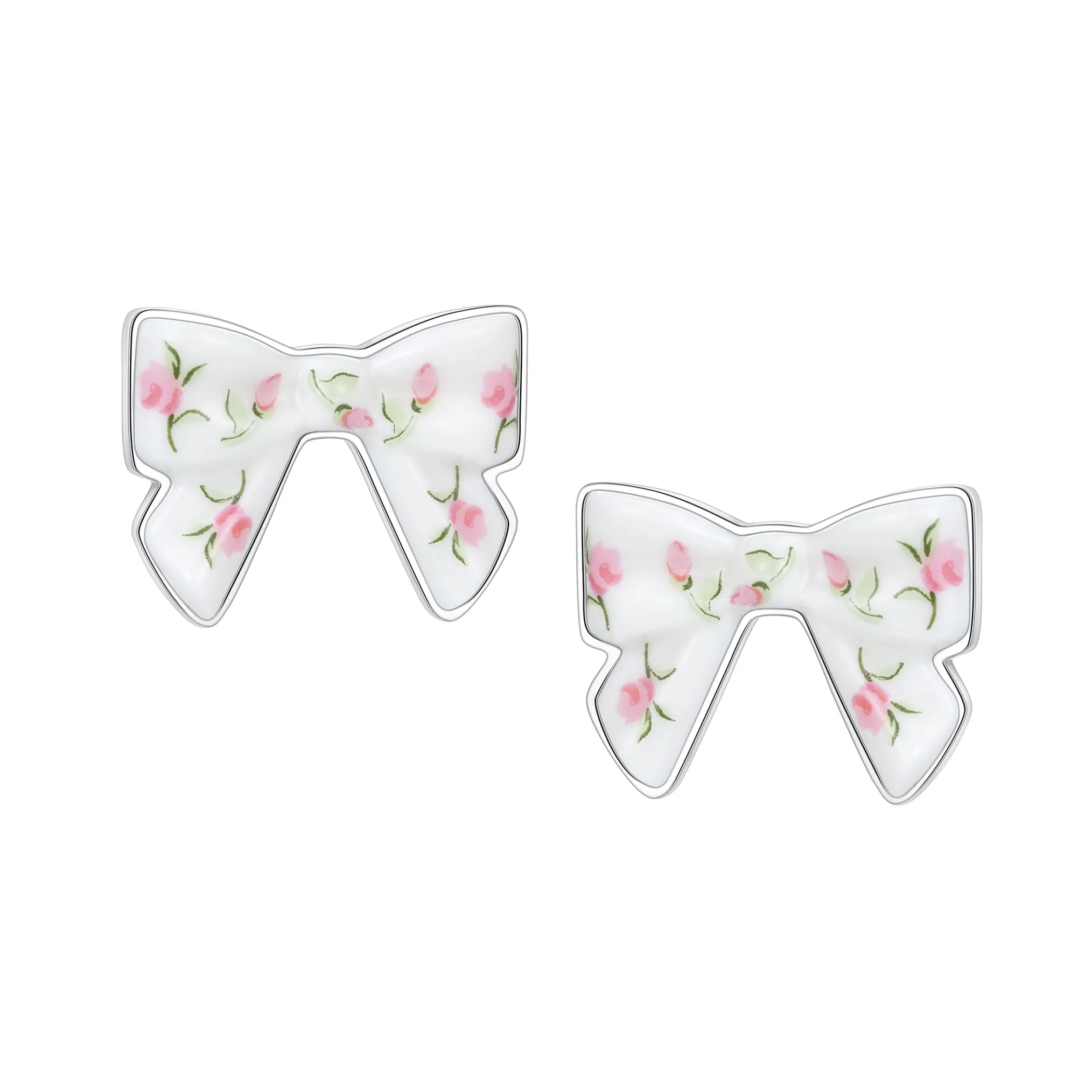 YVMIN X SHUSHUTONG / Ceramic Bowknot Earring