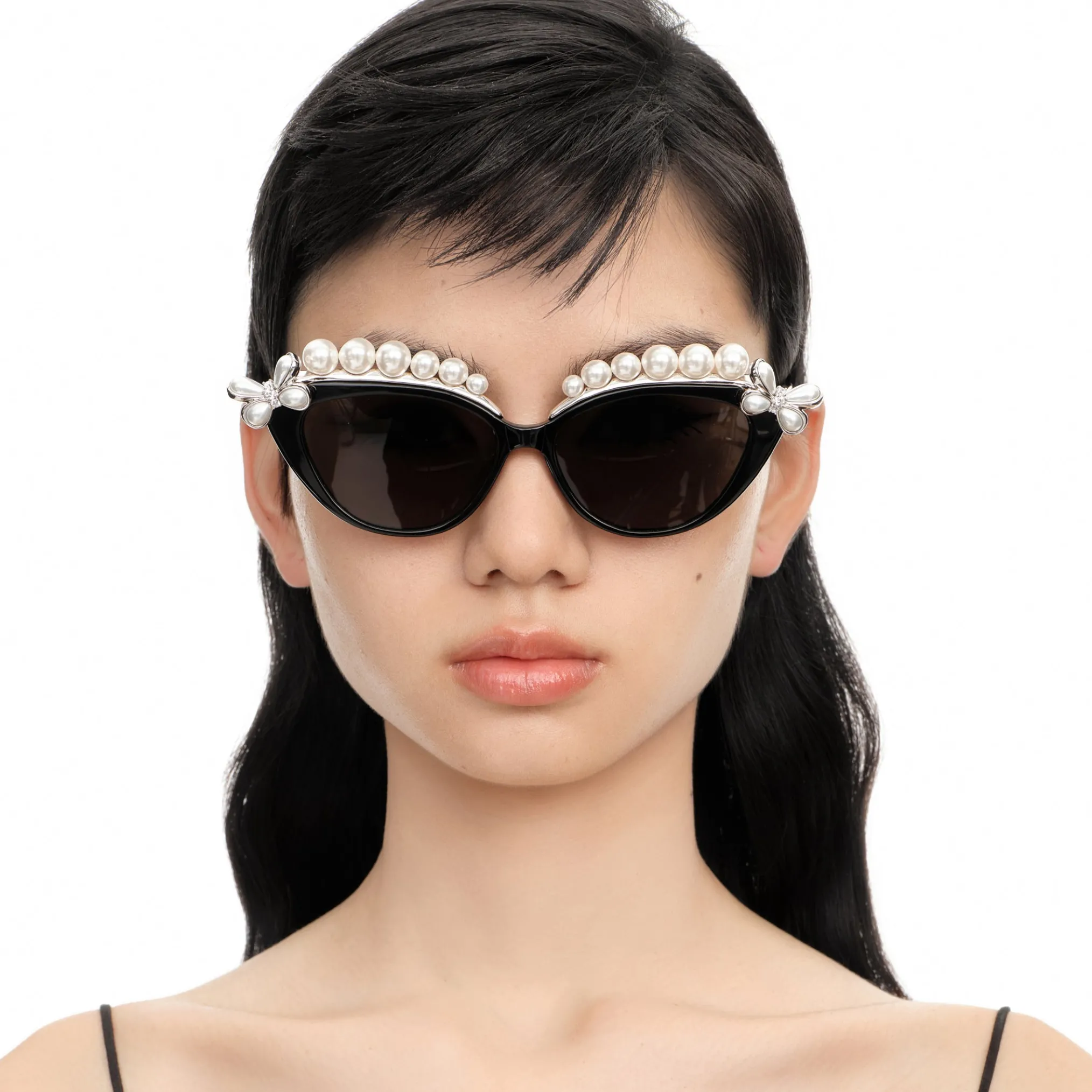 YVMIN X SHUSHUTONG / Pearl Flower Glasses