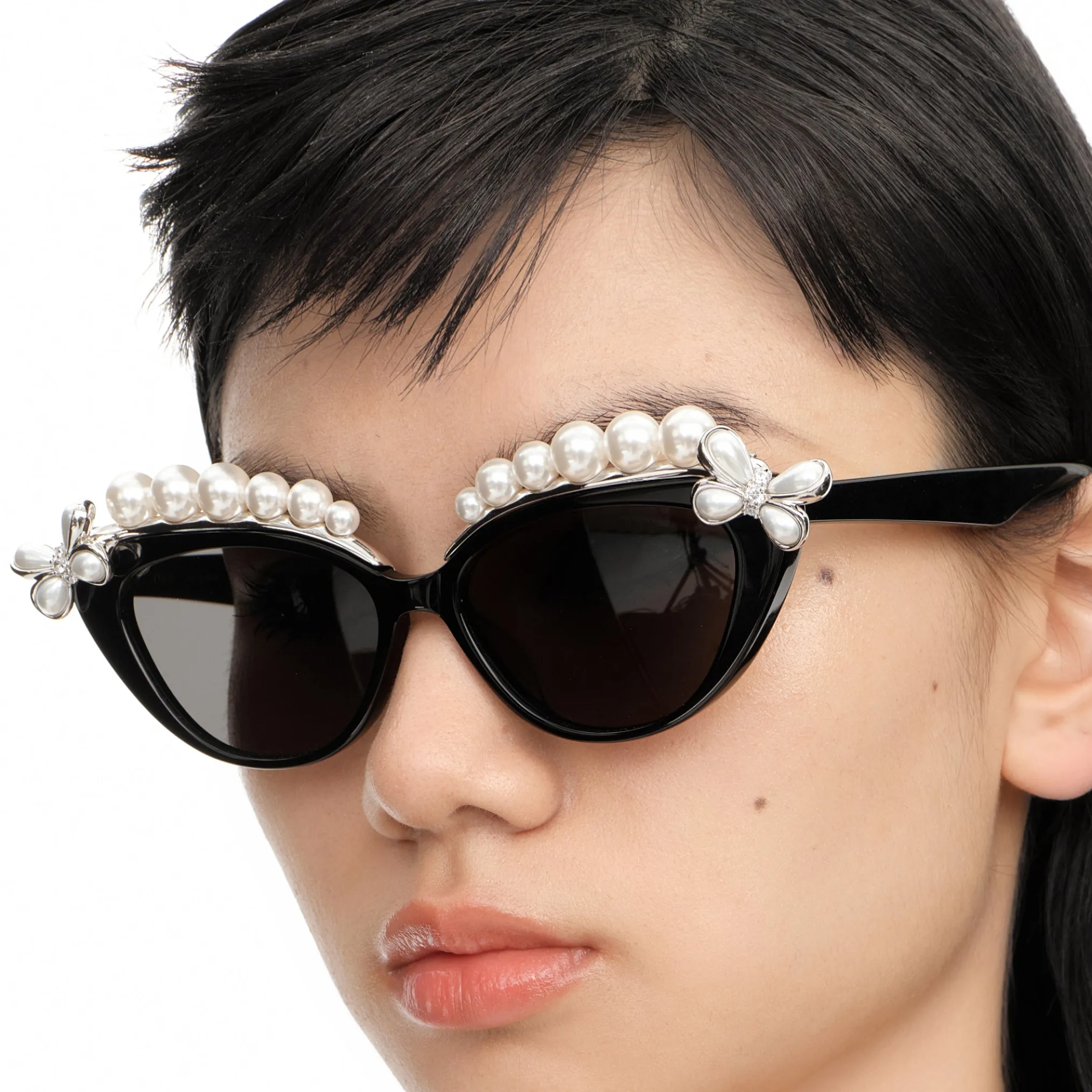 YVMIN X SHUSHUTONG / Pearl Flower Glasses