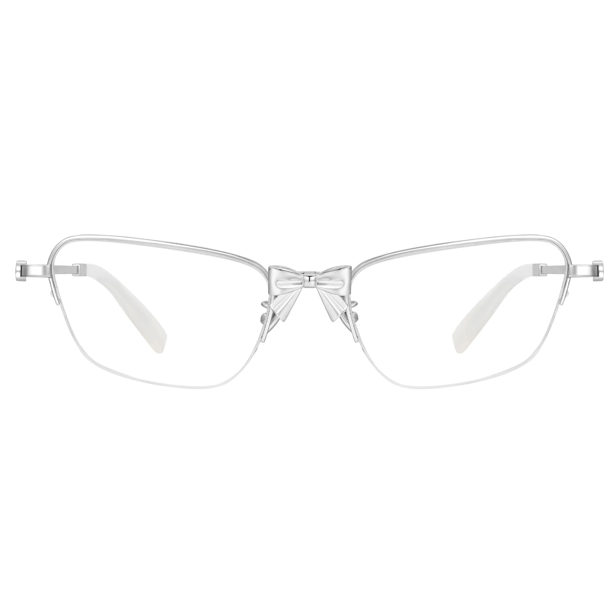 YVMIN X SHUSHUTONG / Gemstone Bow Metal Glasses
