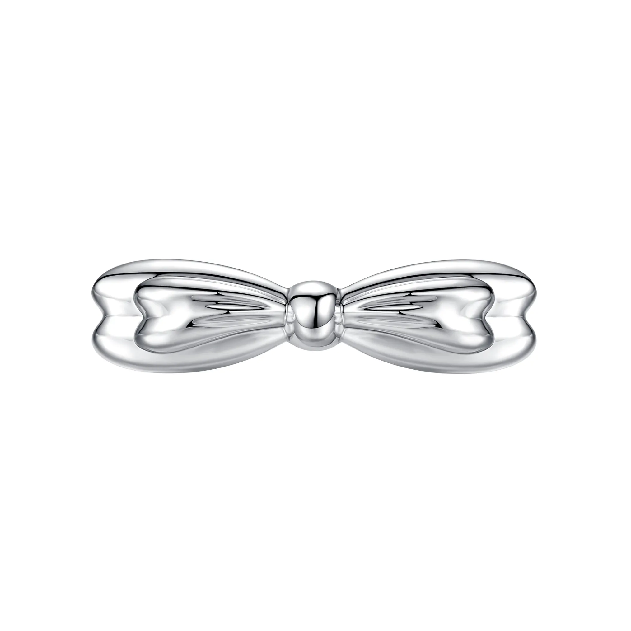 YVMIN X SHUSHUTONG / Metal Bow Silver Hair Pin