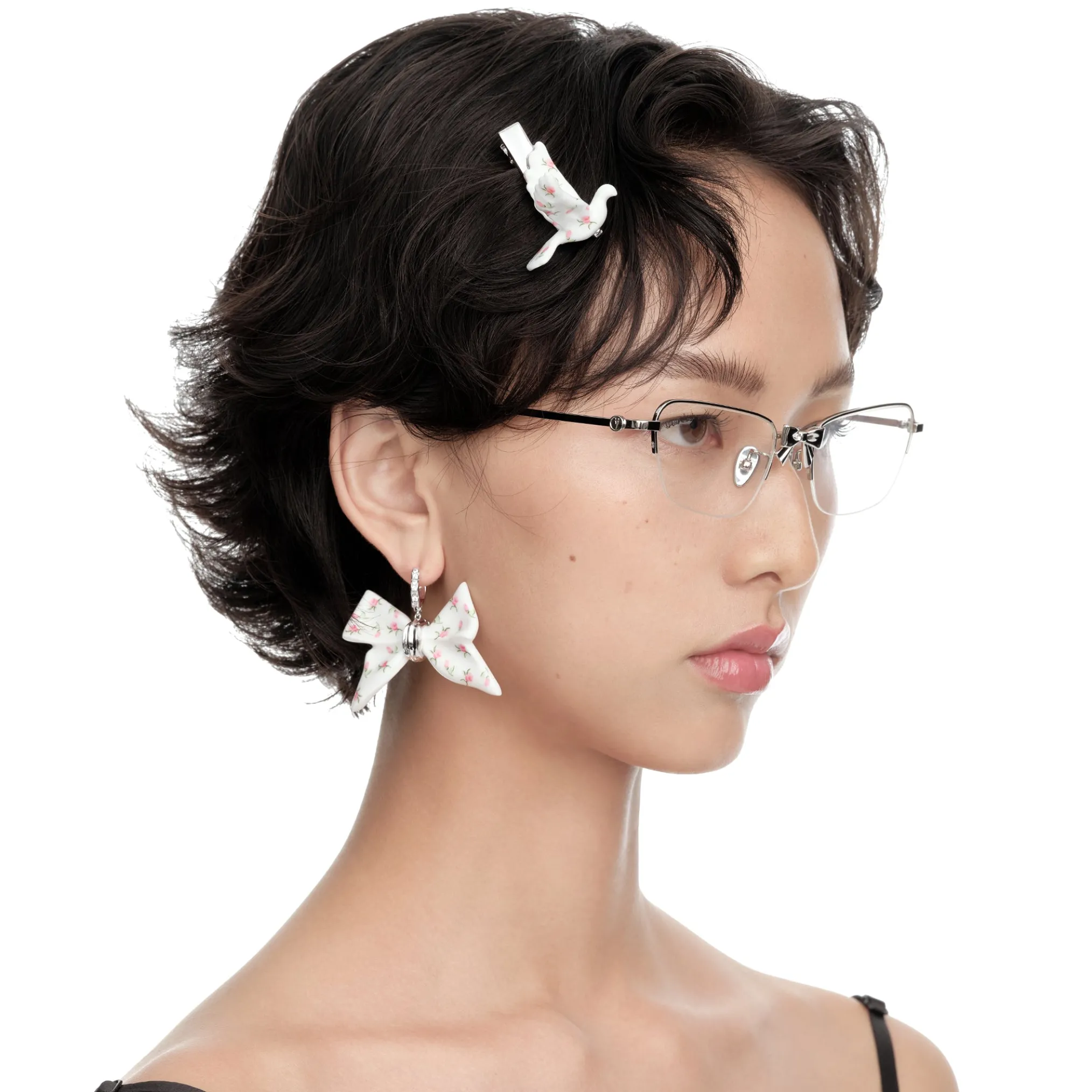 YVMIN X SHUSHUTONG / Ceramic Pigeon Hair Clip