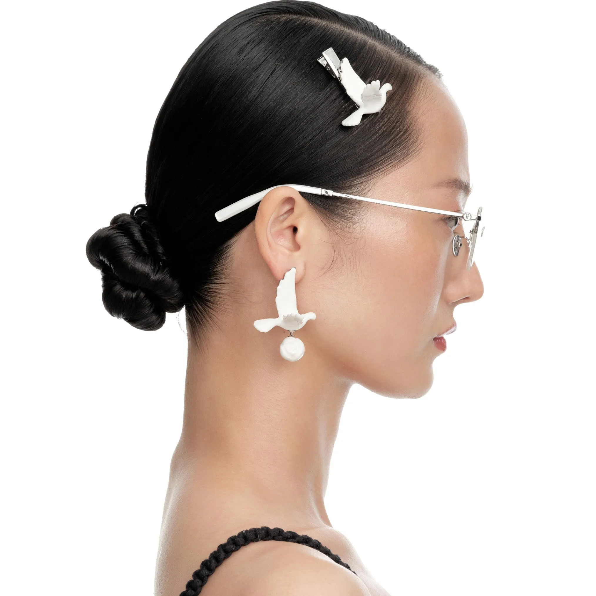 YVMIN X SHUSHUTONG / Ceramic Pigeon Hair Clip