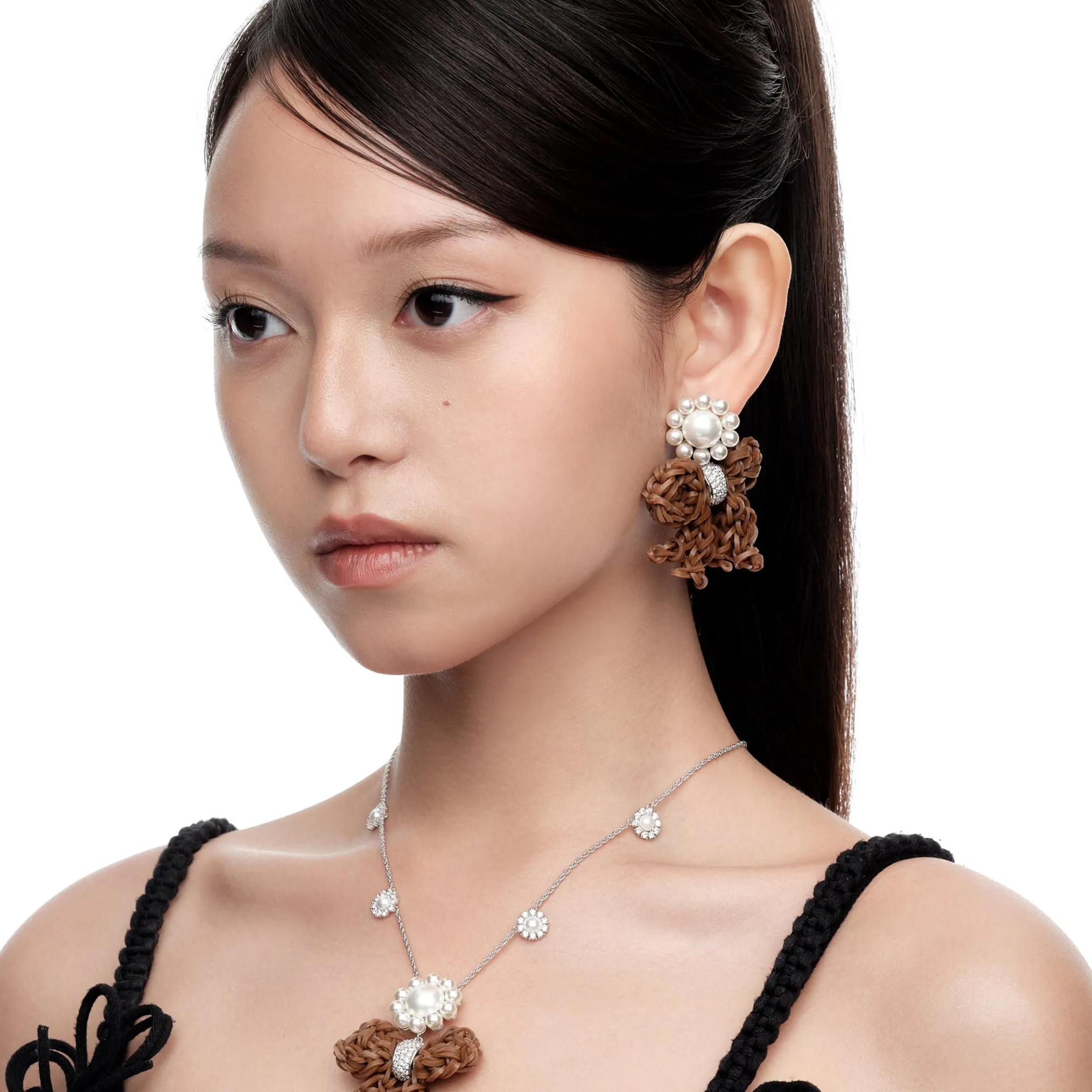 YVMIN X SHUSHUTONG / Rubber Band Bow Knot Earring