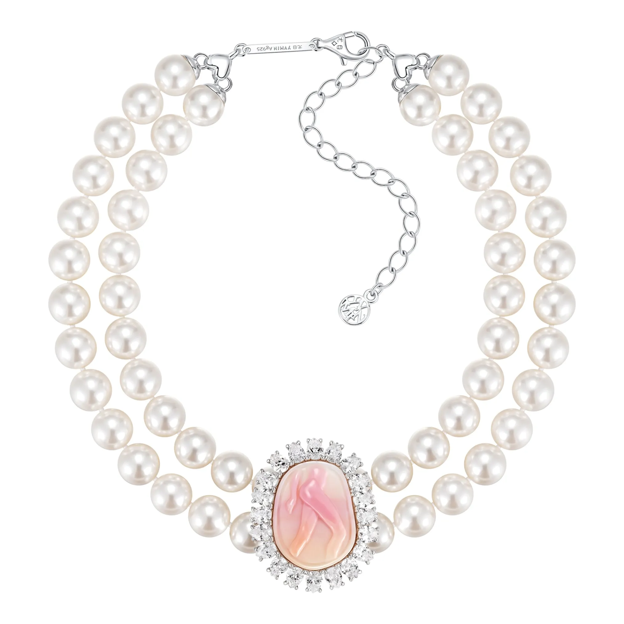 YVMIN X SHUSHUTONG / Shell Sculpture Pearl Necklace