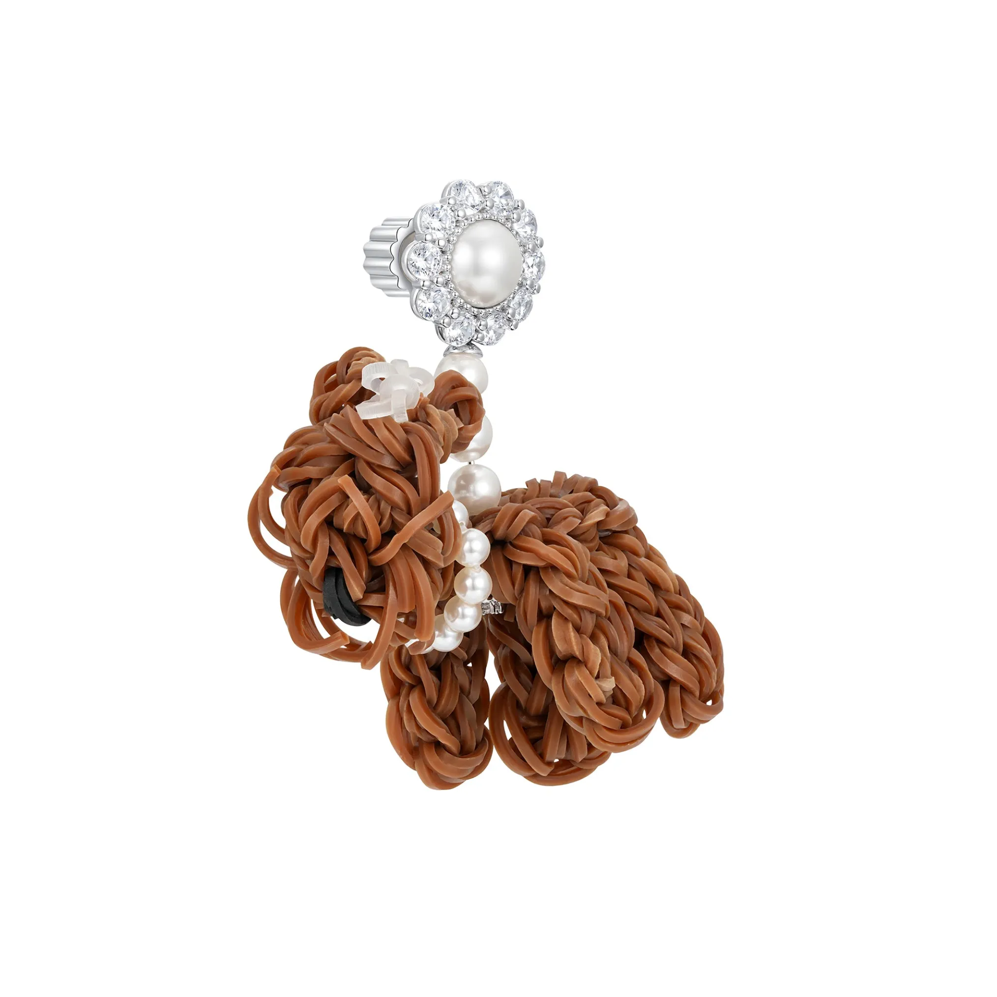 YVMIN X SHUSHUTONG / Rubber Band Puppy Earring