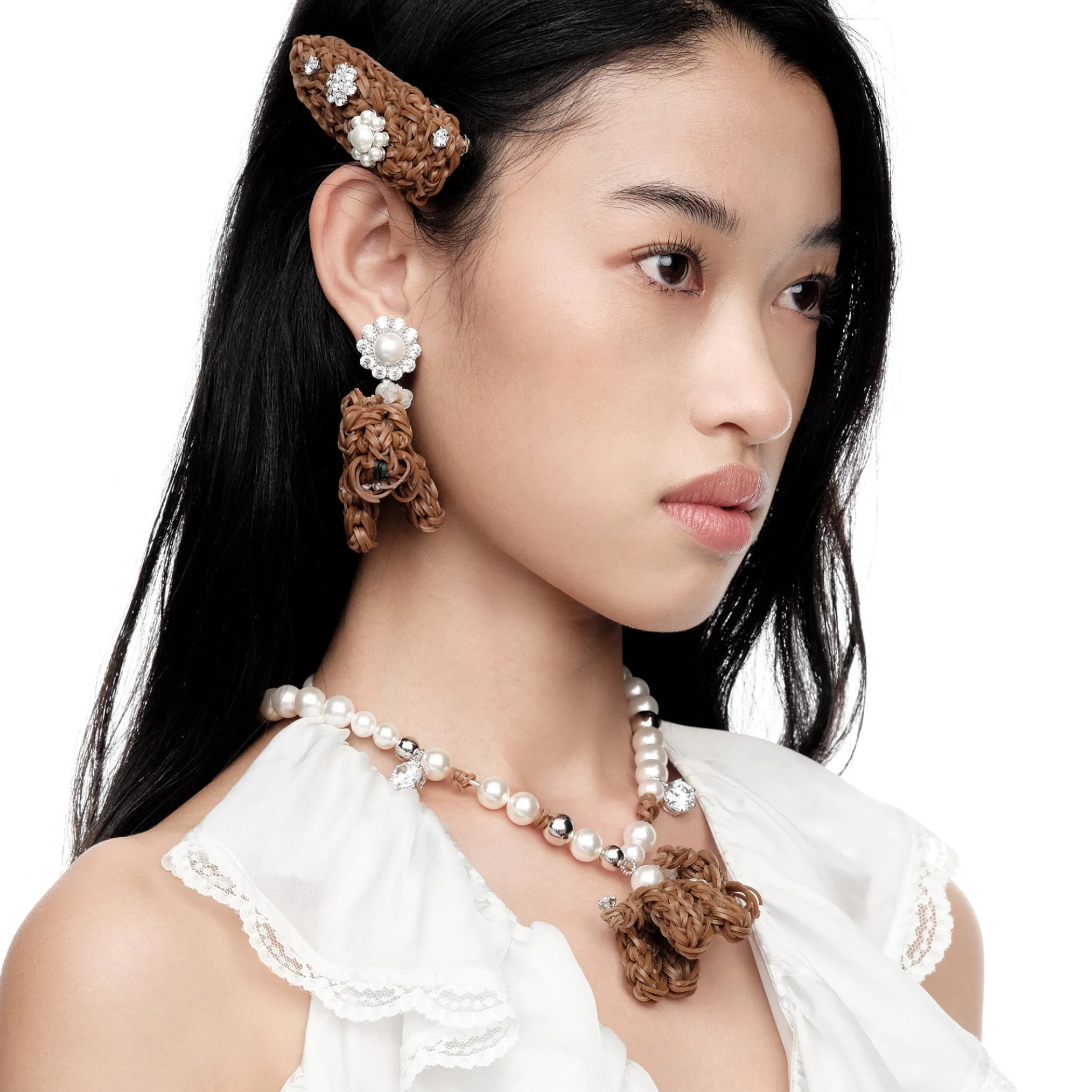 YVMIN X SHUSHUTONG / Rubber Band Puppy Earring