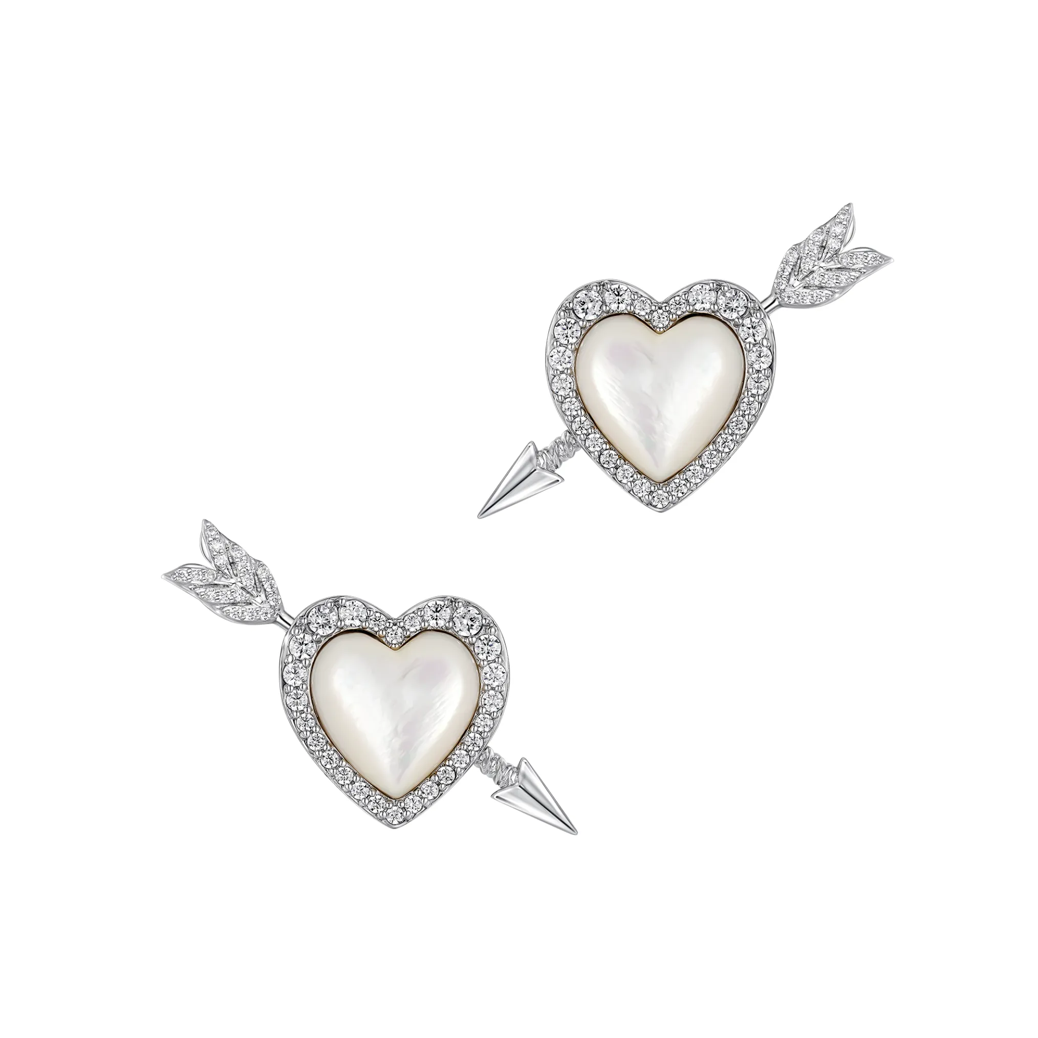 YVMIN X SHUSHUTONG / Single Arrow Heart Earring