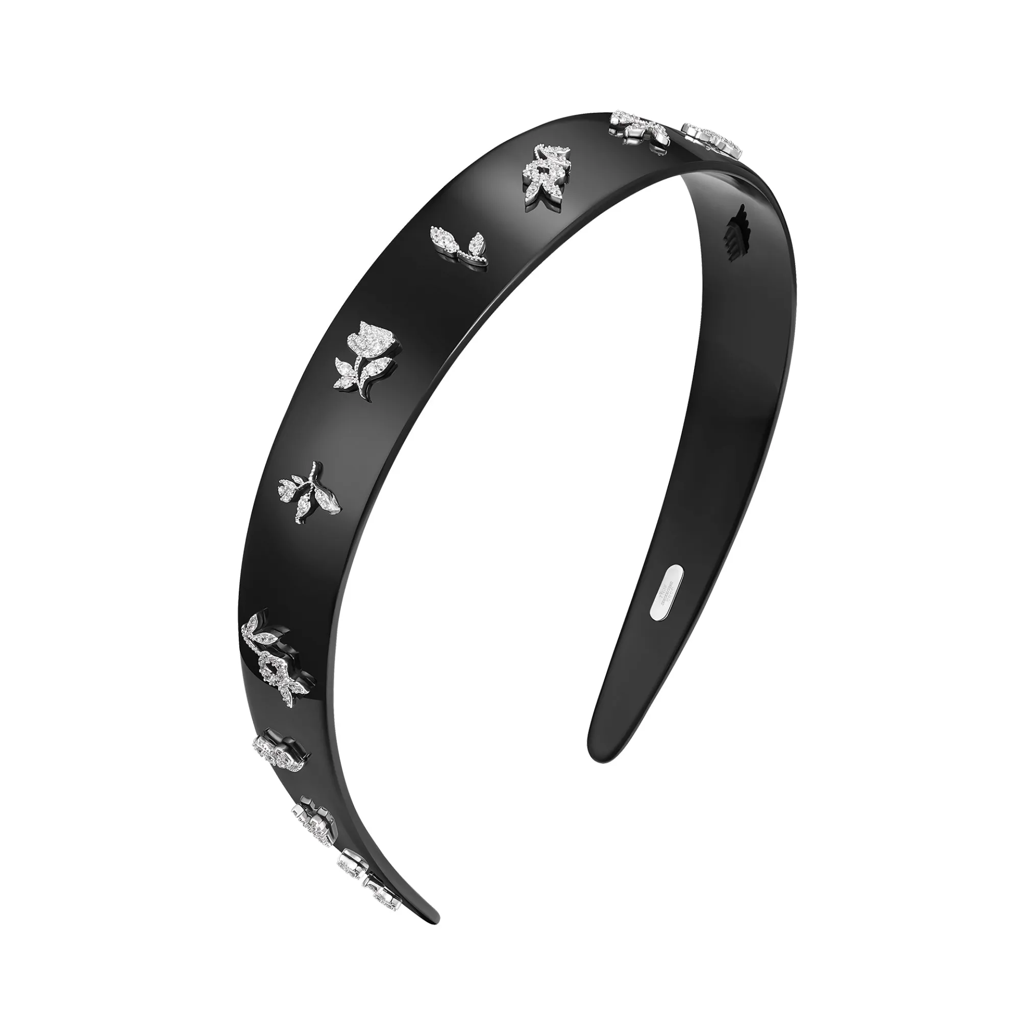 YVMIN X SHUSHUTONG / Zircon Floral Hair Band