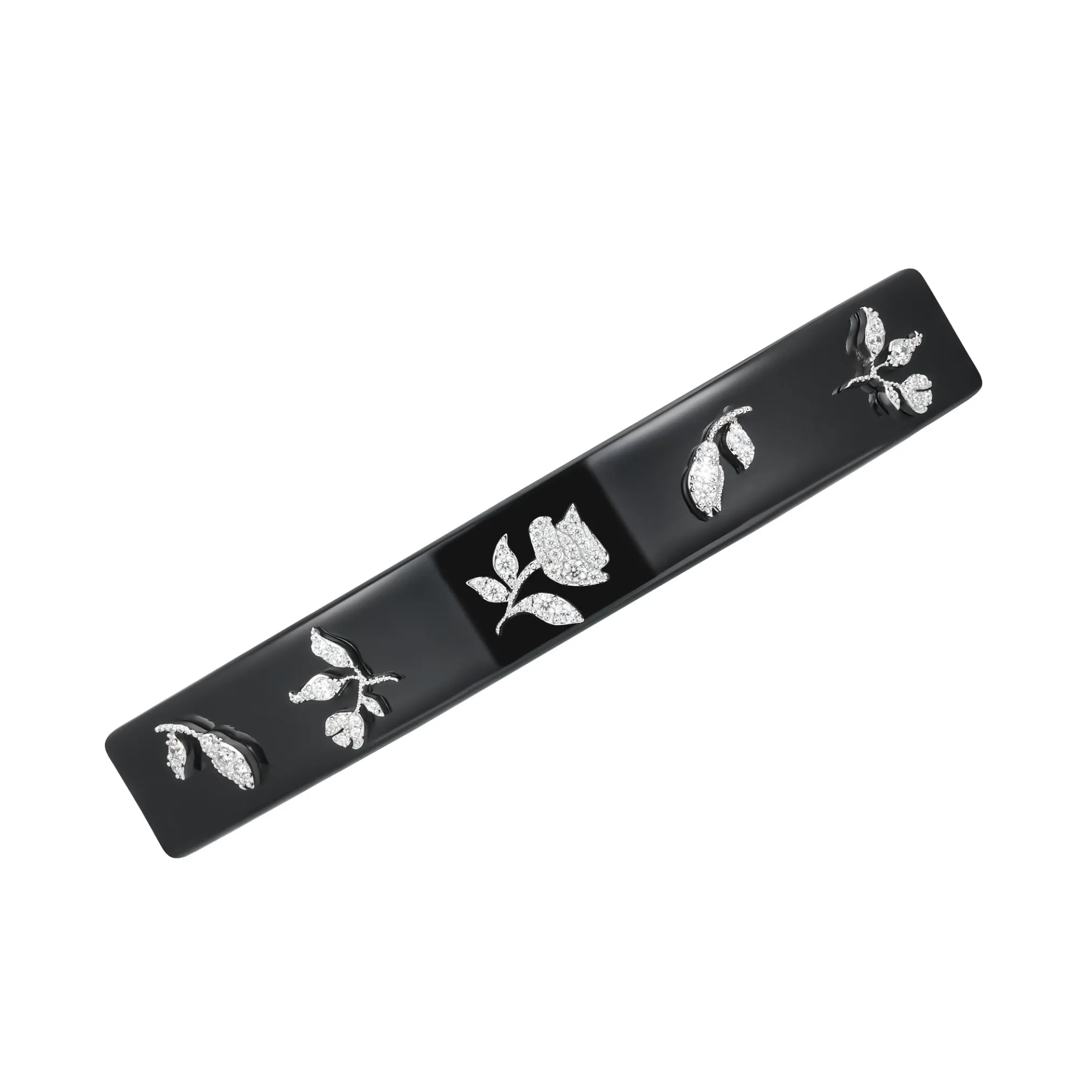 YVMIN X SHUSHUTONG / Zircon Floral Hair Clip