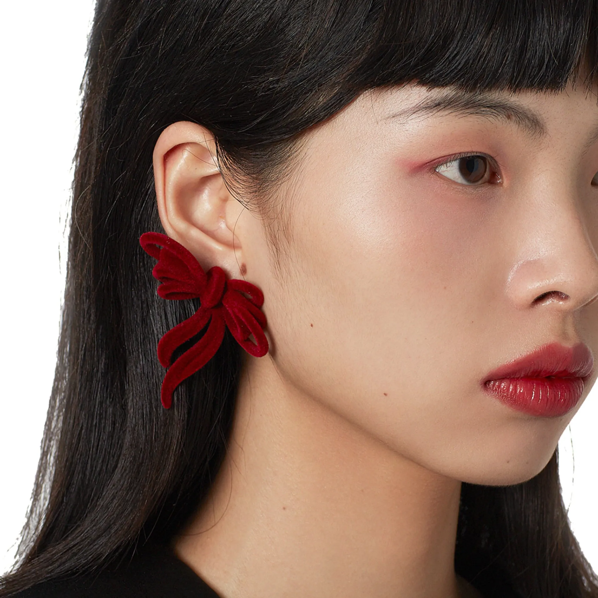 YVMIN X SHUSHUTONG / Basic Velvet Earring