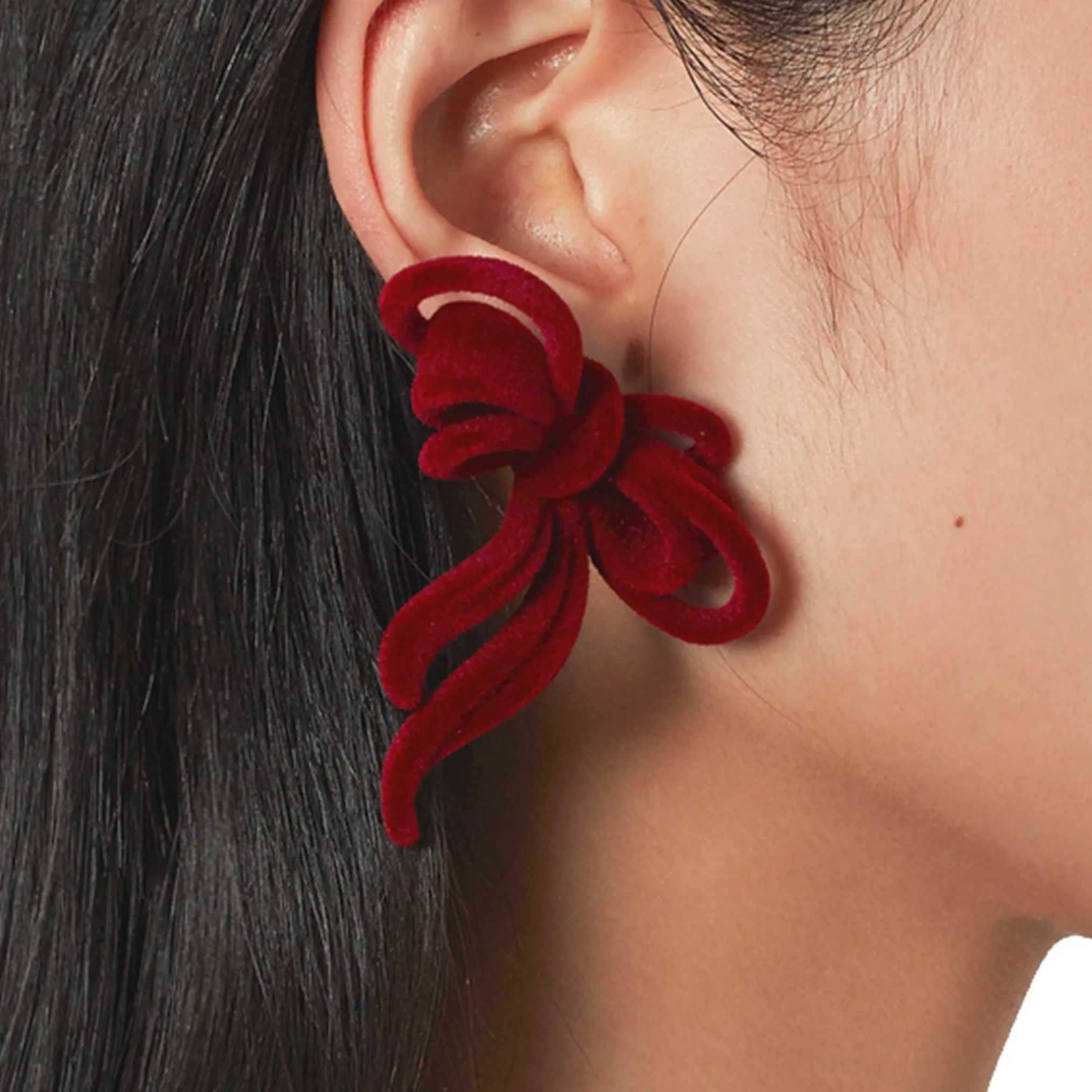 YVMIN X SHUSHUTONG / Basic Velvet Earring