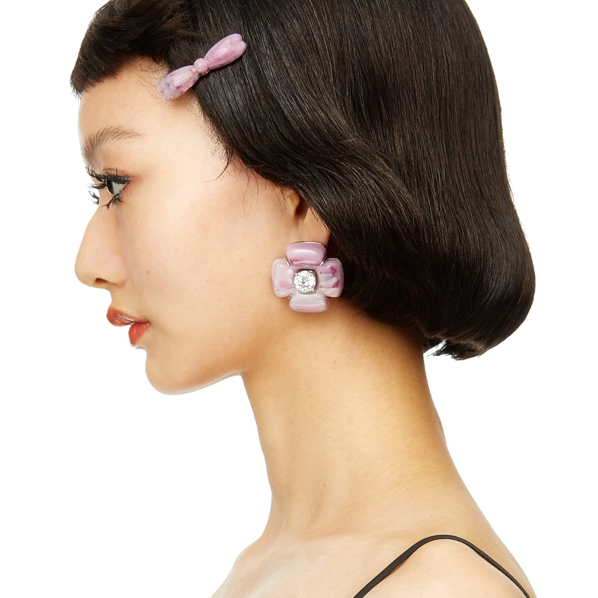 YVMIN X SHUSHUTONG / Colorful Sculpture Bowknot Hair Pin