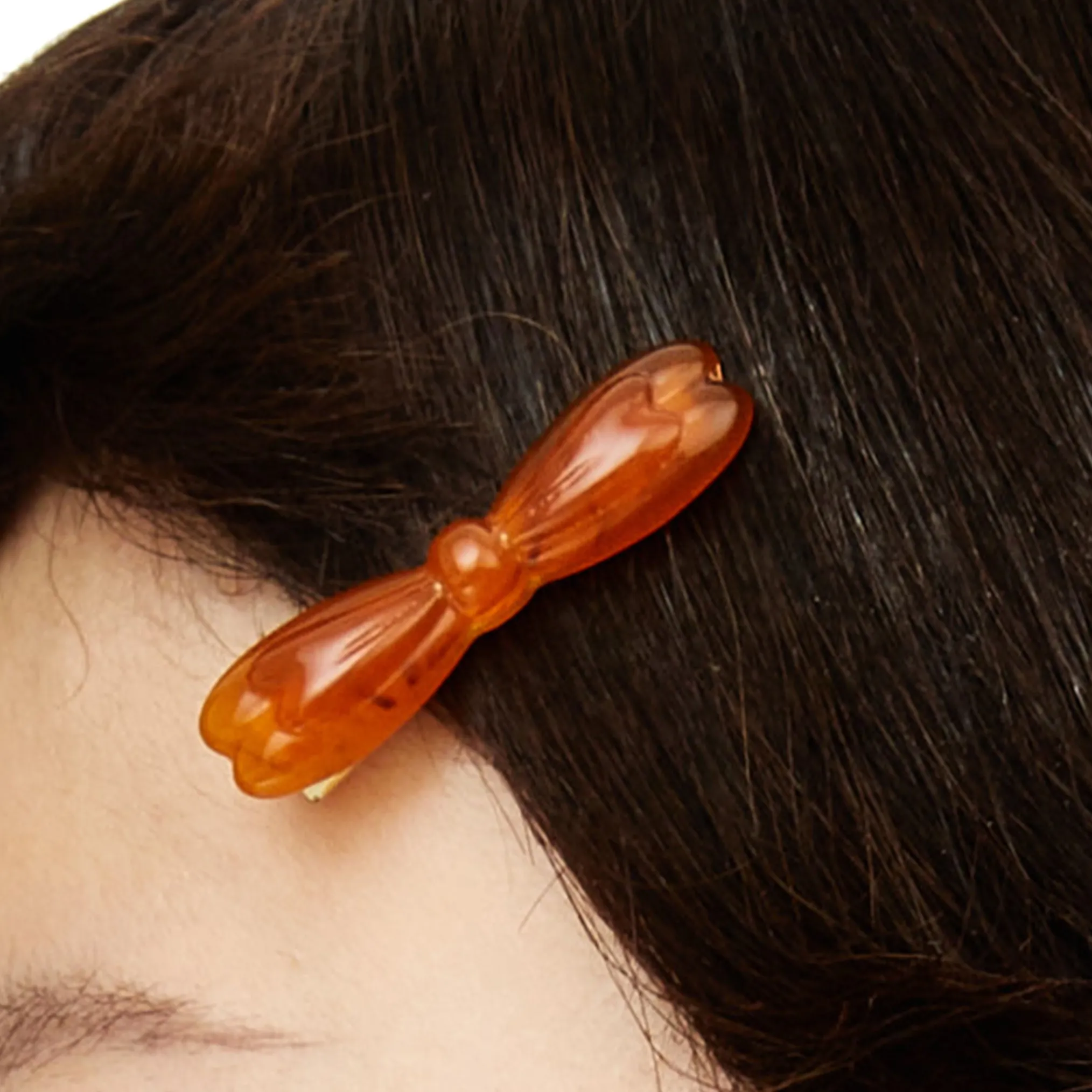 YVMIN X SHUSHUTONG / Colorful Sculpture Bowknot Hair Pin