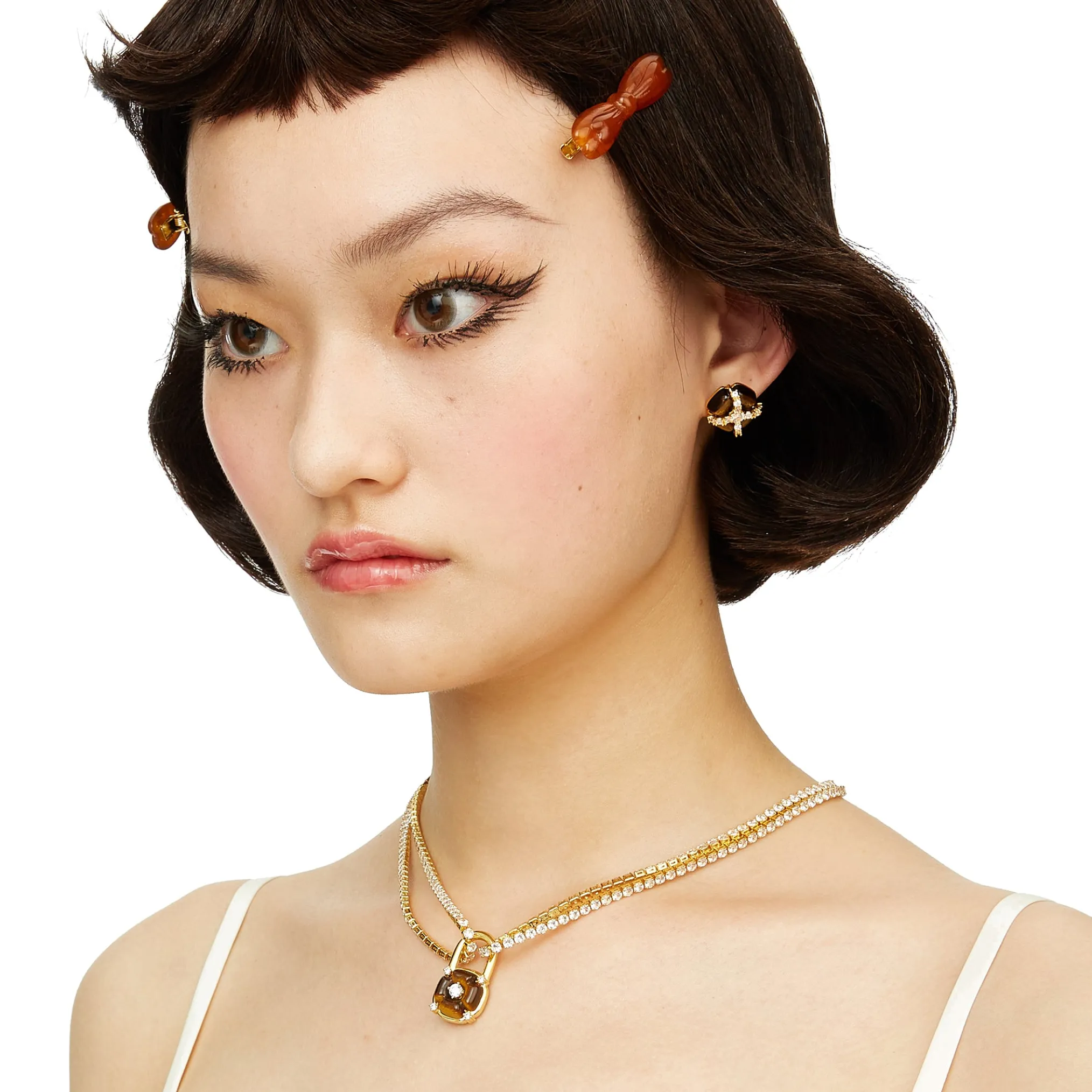 YVMIN X SHUSHUTONG / Colorful Sculpture Bowknot Hair Pin