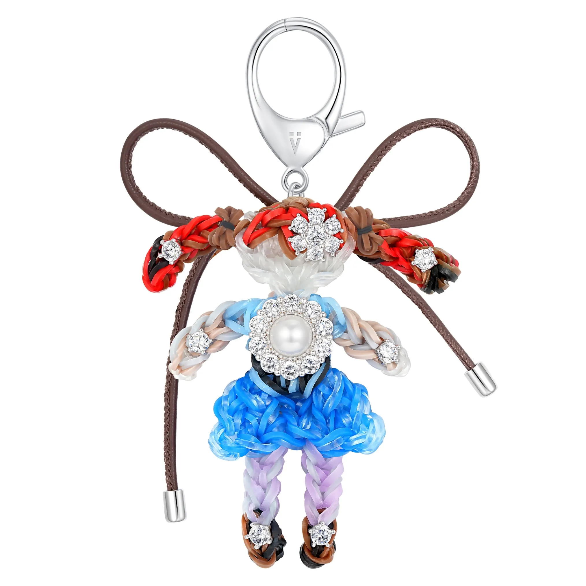 YVMIN X SHUSHUTONG / Rubber Band Girl Bag Charm Chain