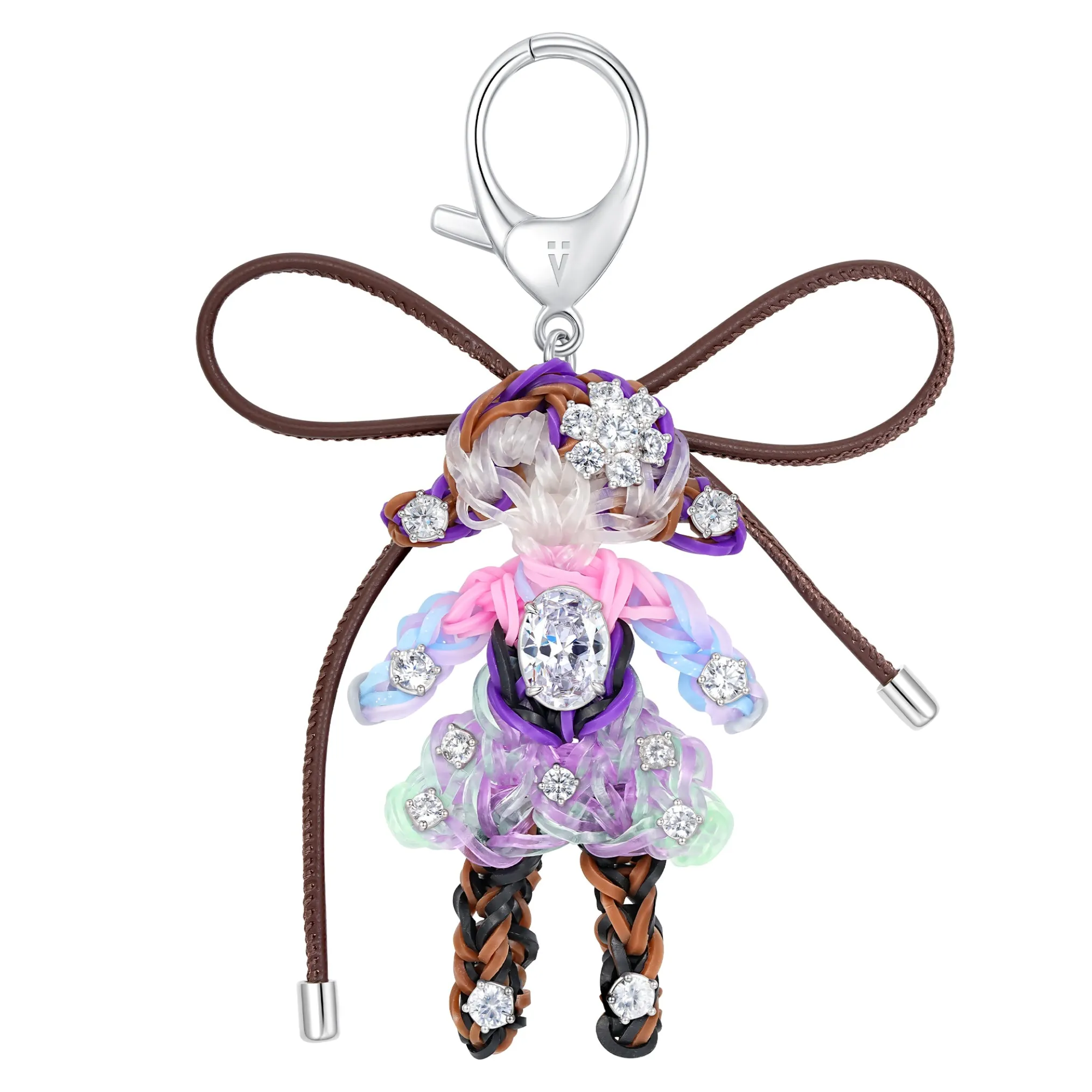YVMIN X SHUSHUTONG / Rubber Band Girl Bag Charm Chain