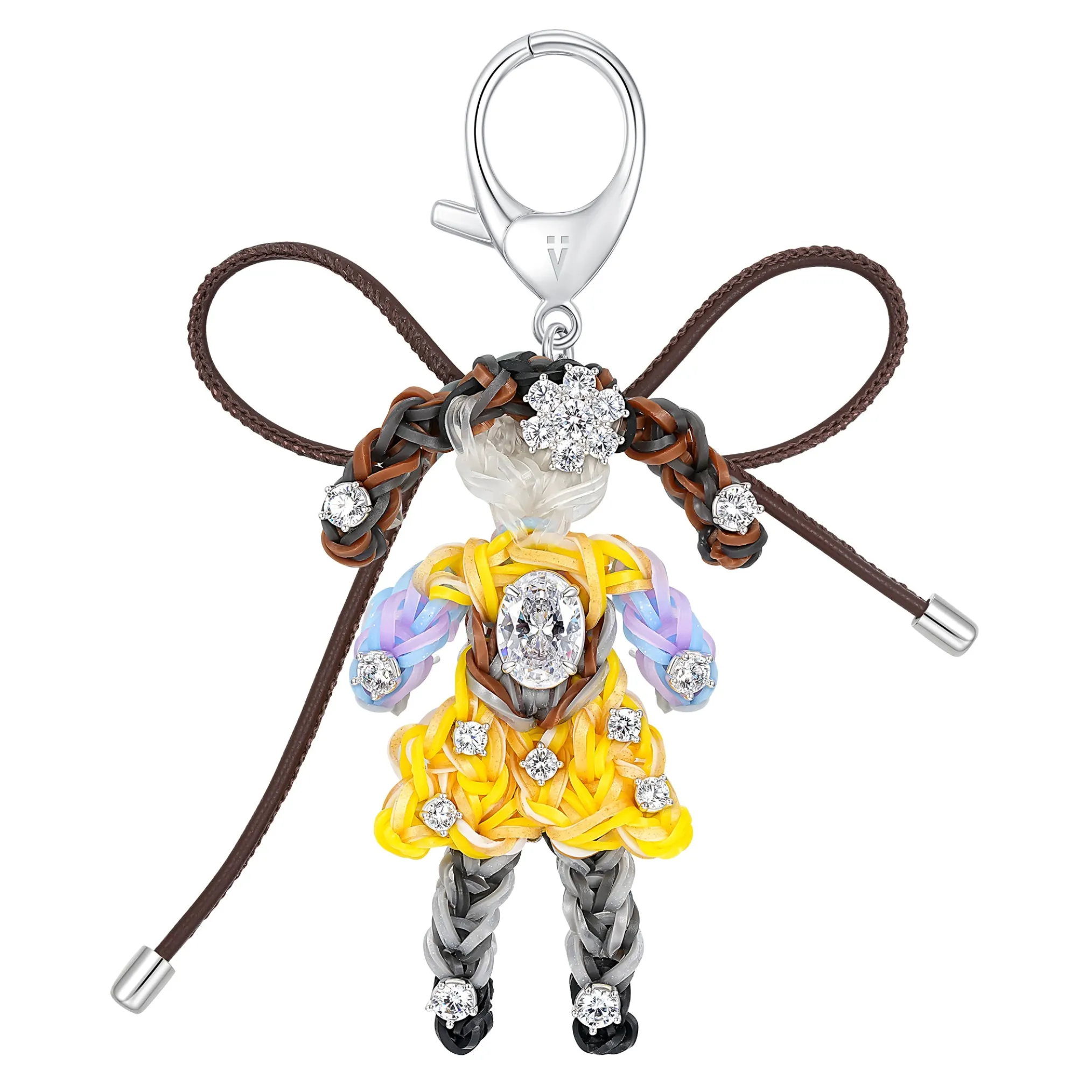 YVMIN X SHUSHUTONG / Rubber Band Girl Bag Charm Chain