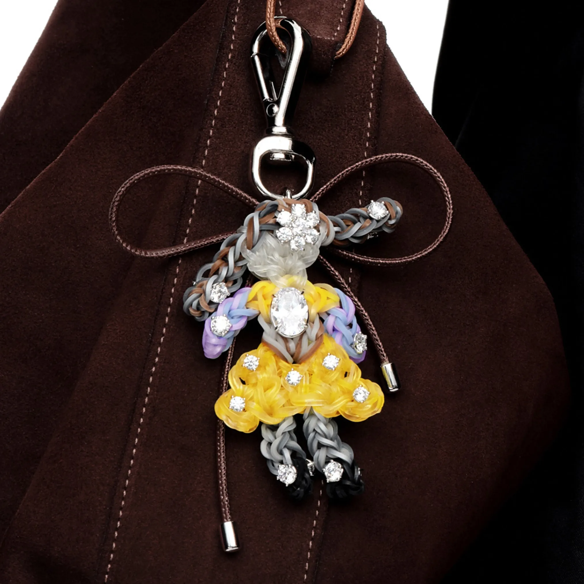 YVMIN X SHUSHUTONG / Rubber Band Girl Bag Charm Chain