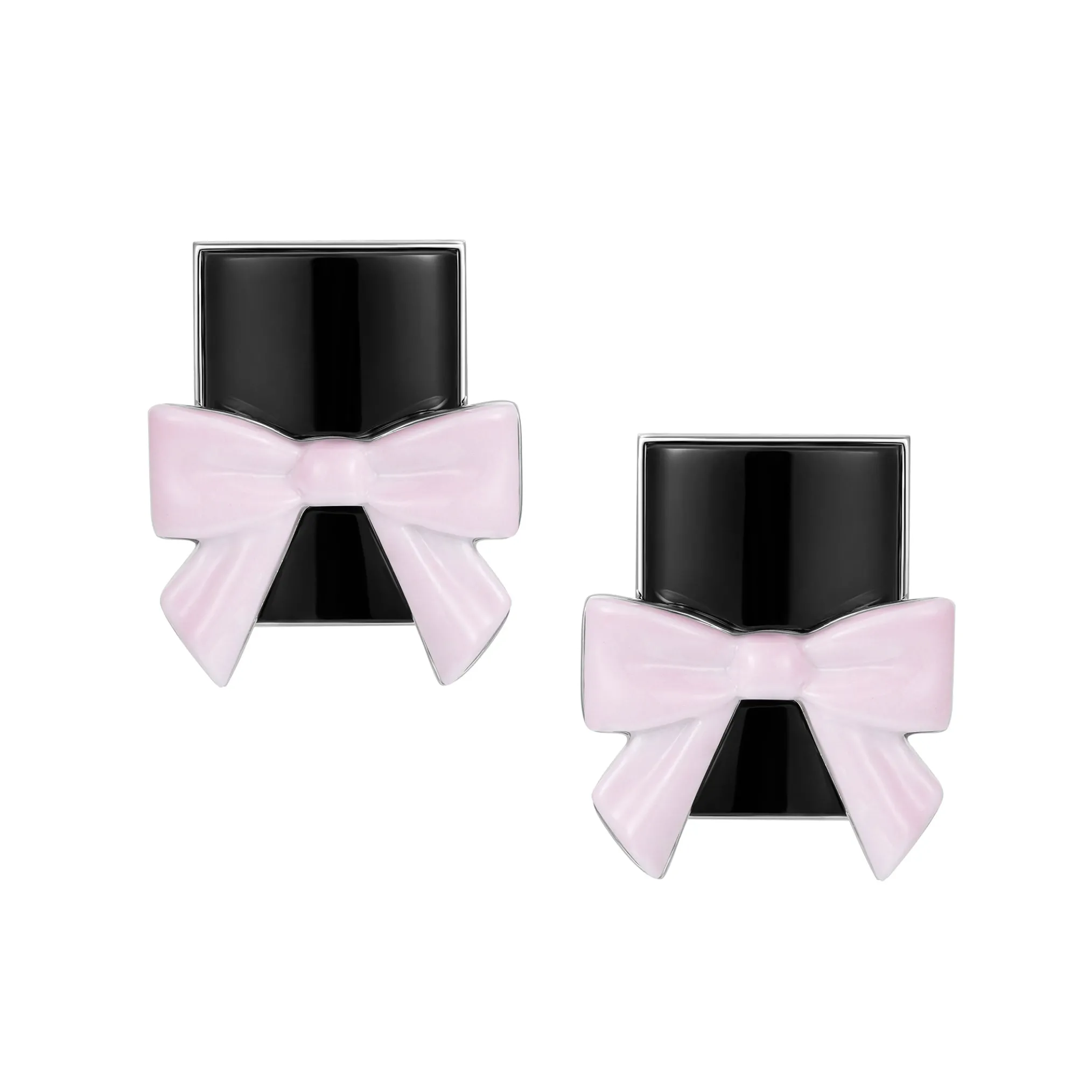 YVMIN X SHUSHUTONG / Natural Stone Square Bowknot Earring