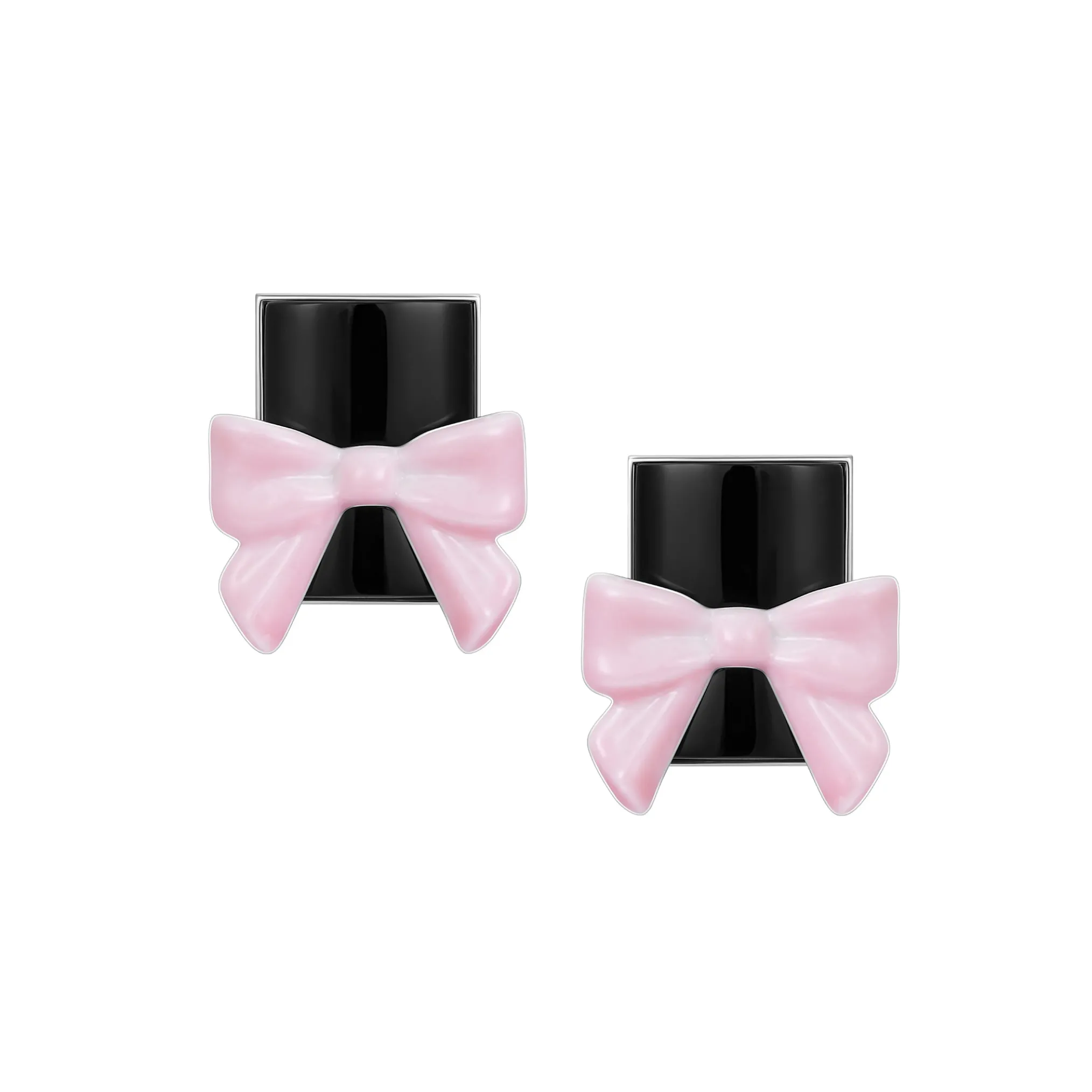 YVMIN X SHUSHUTONG / Natural Stone Square Bowknot Earring