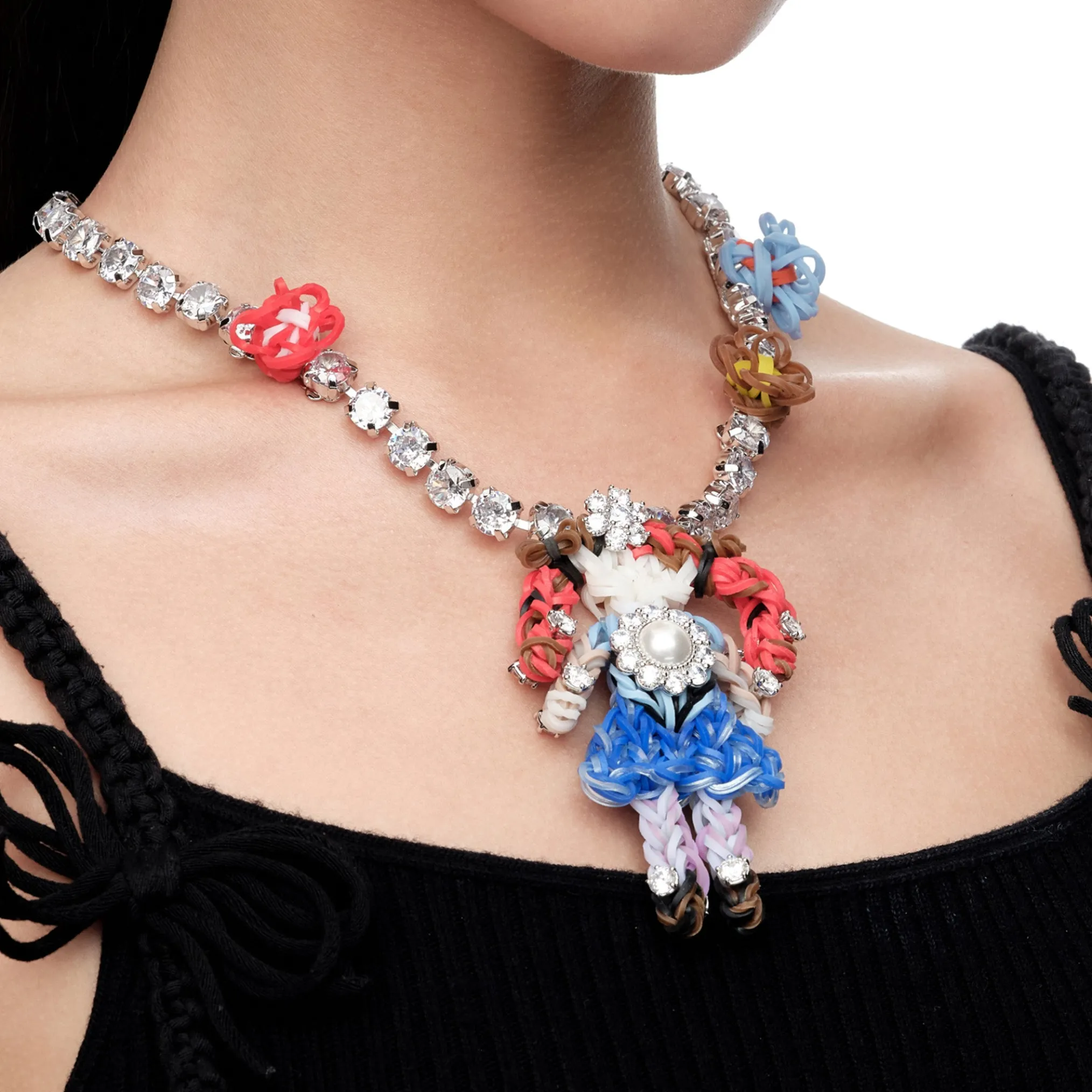 YVMIN X SHUSHUTONG / Rubber Band Girl Necklace