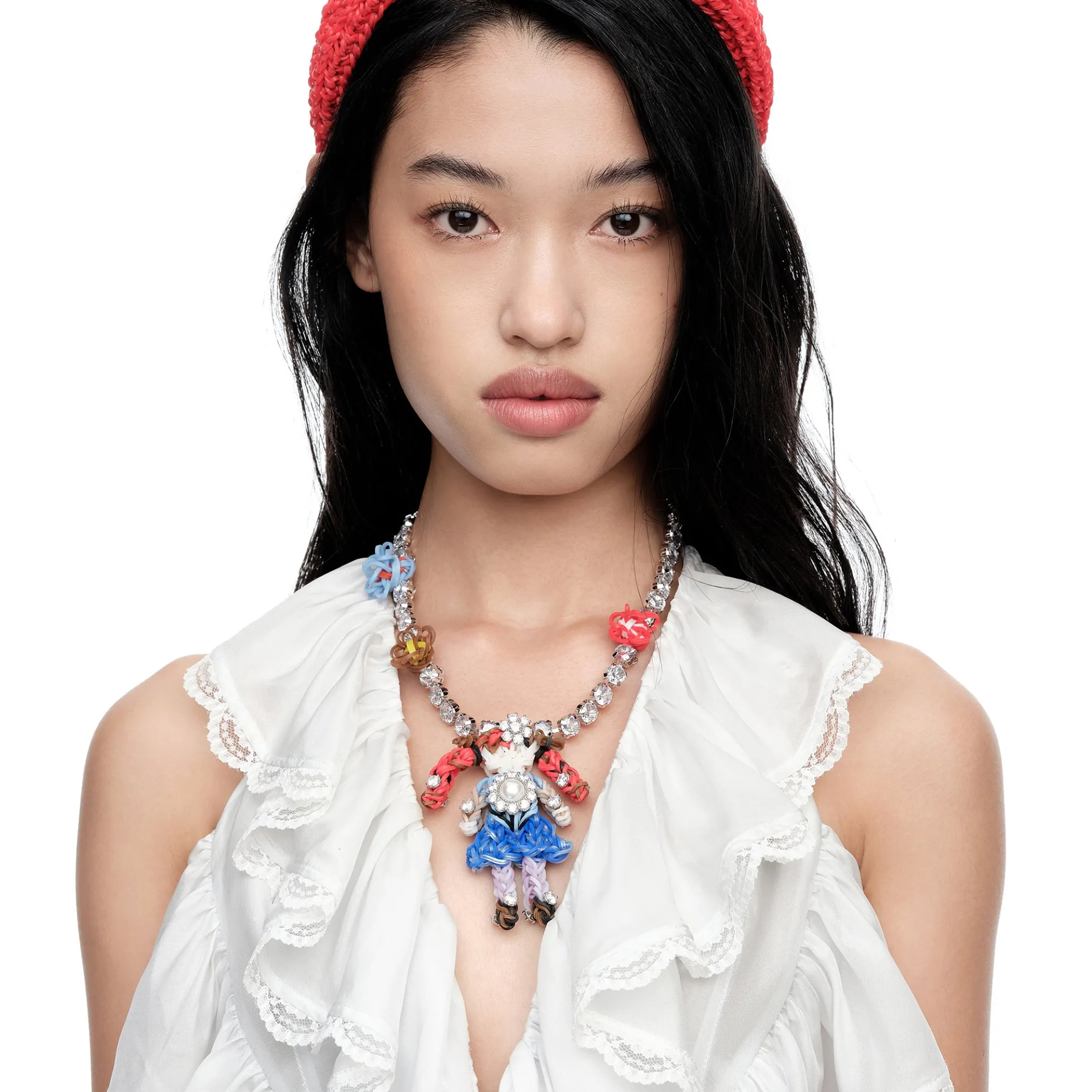 YVMIN X SHUSHUTONG / Rubber Band Girl Necklace