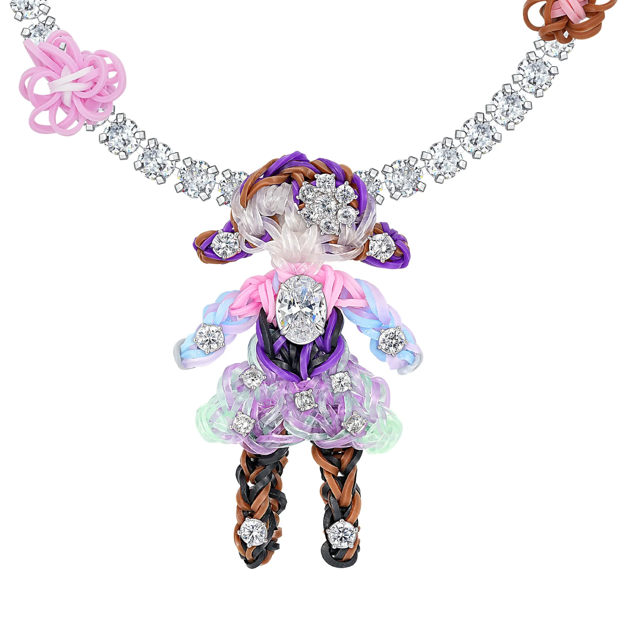 YVMIN X SHUSHUTONG / Rubber Band Girl Necklace