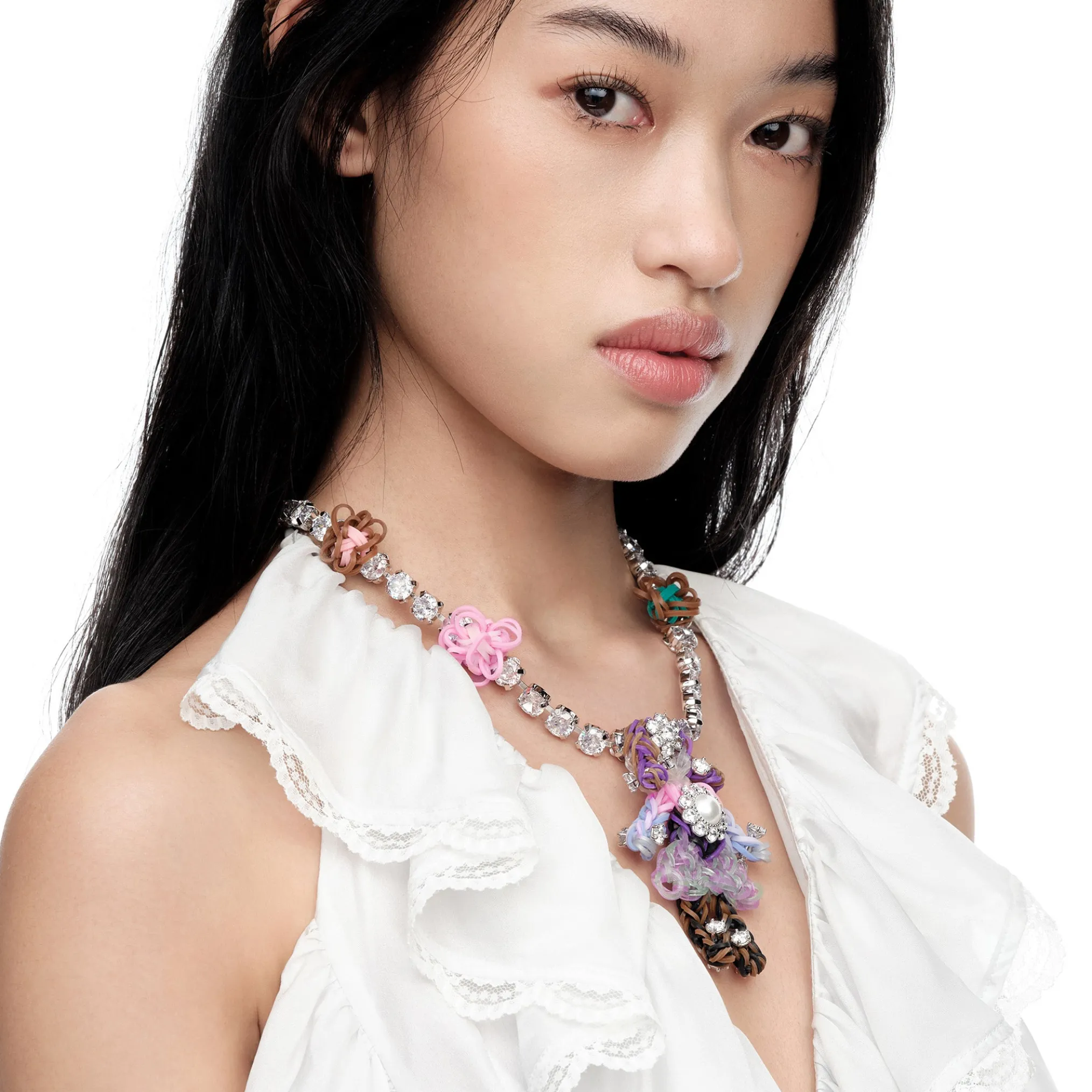 YVMIN X SHUSHUTONG / Rubber Band Girl Necklace