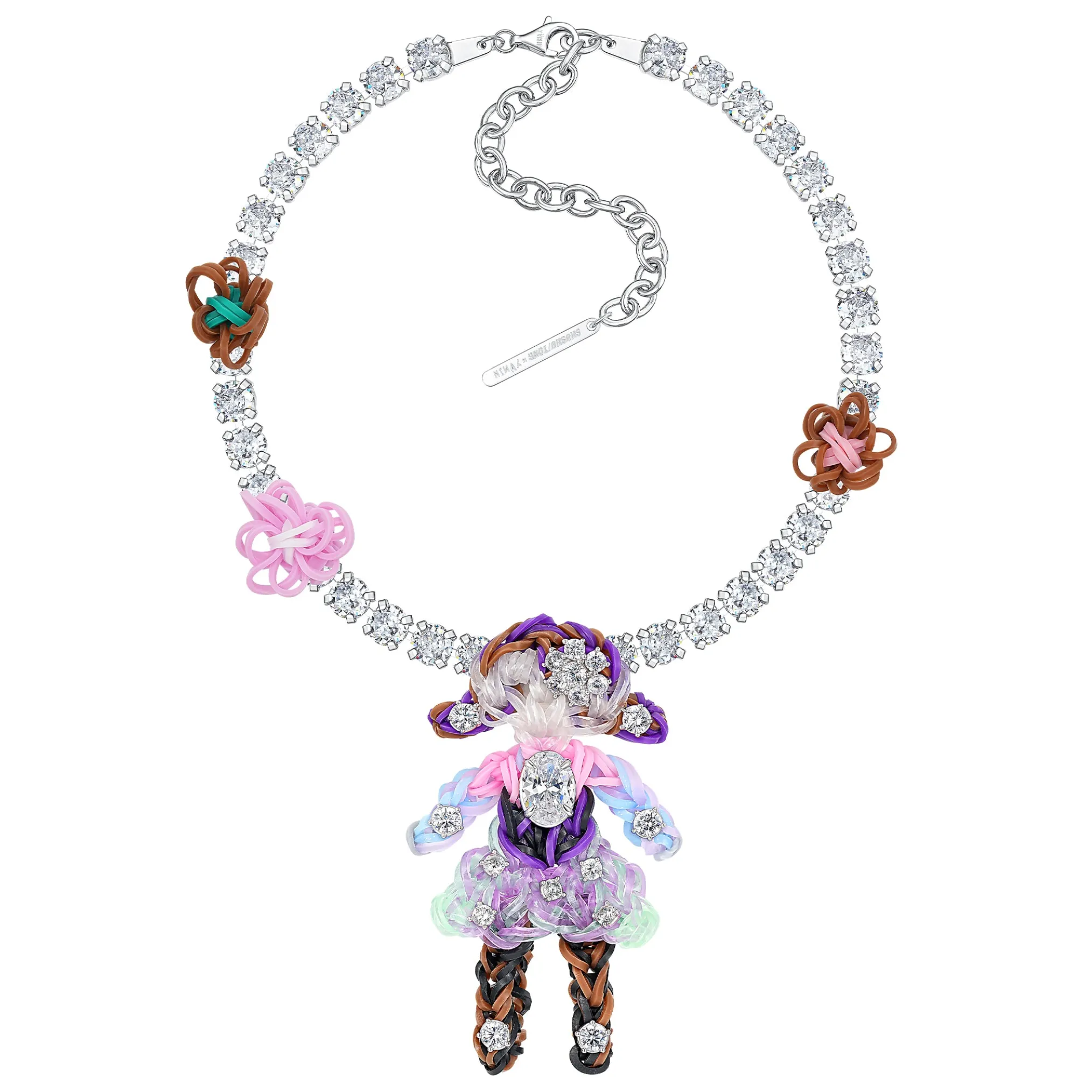 YVMIN X SHUSHUTONG / Rubber Band Girl Necklace