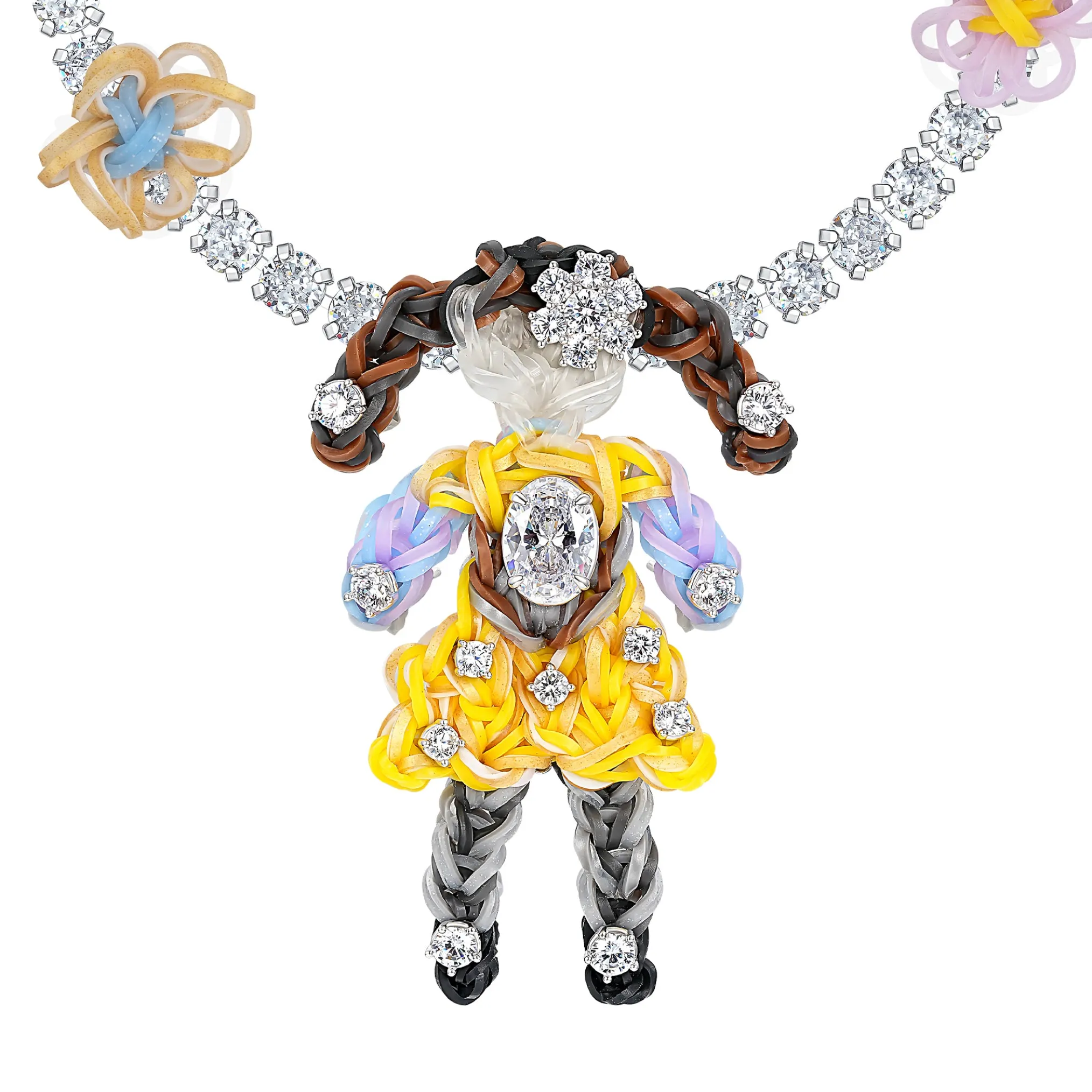 YVMIN X SHUSHUTONG / Rubber Band Girl Necklace