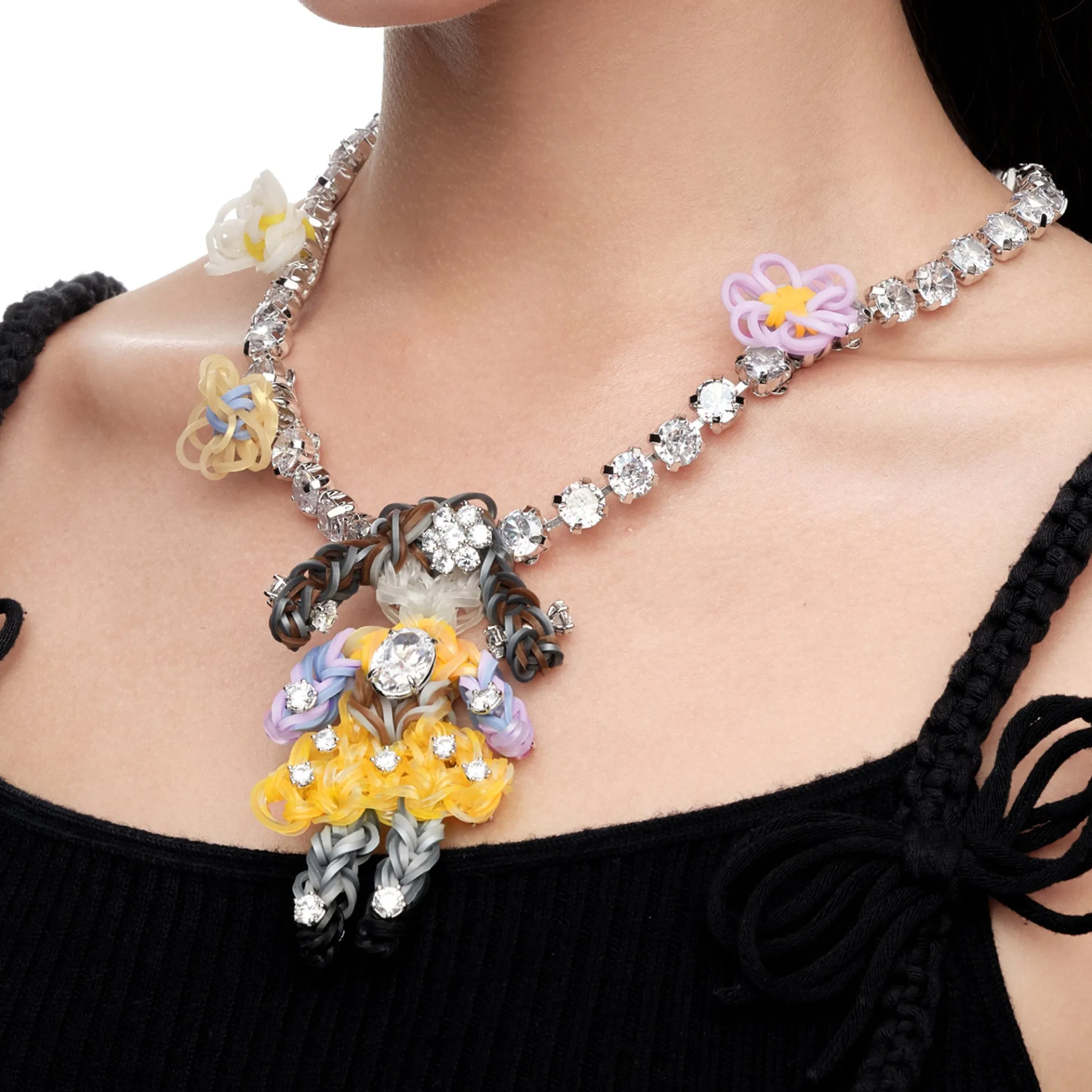 YVMIN X SHUSHUTONG / Rubber Band Girl Necklace