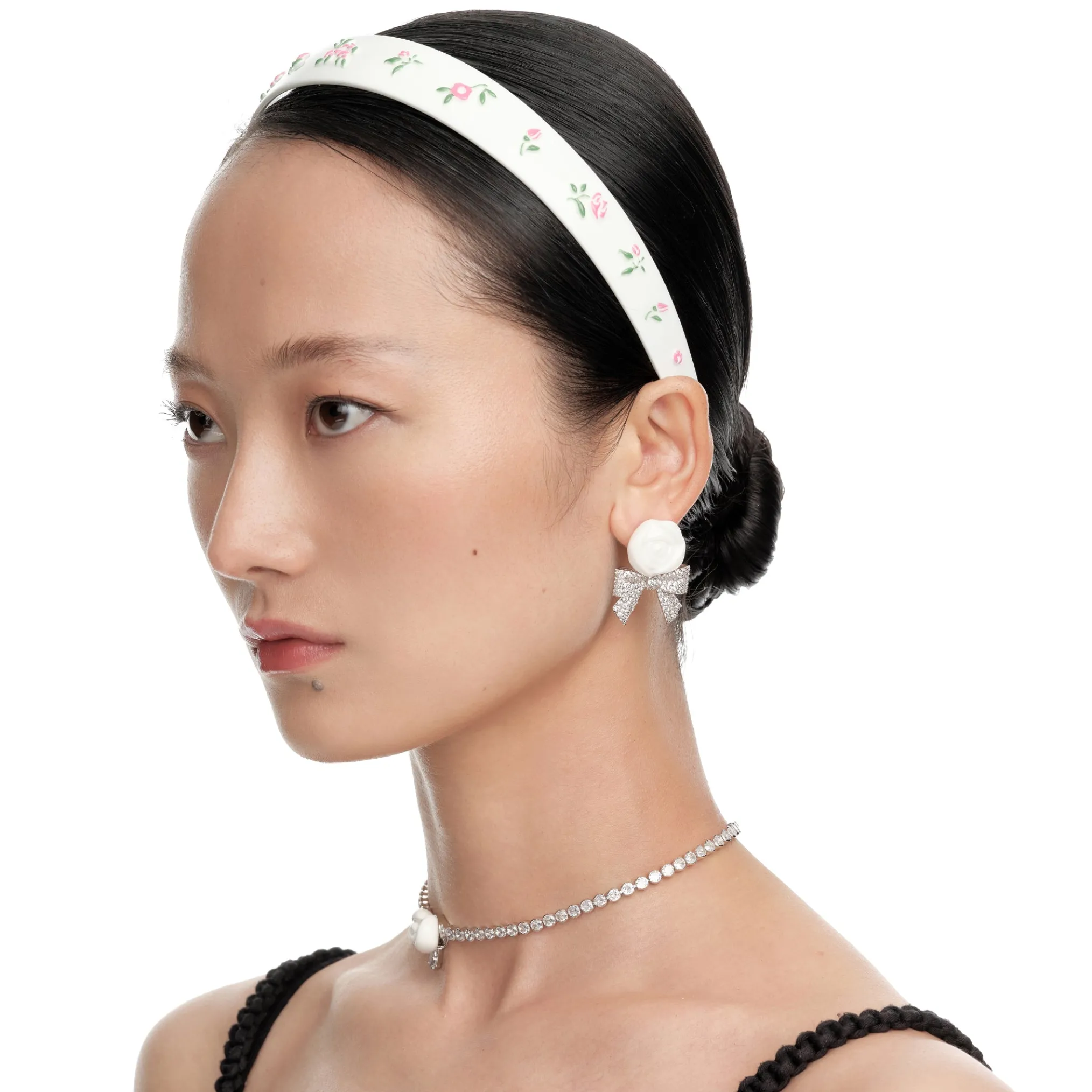 YVMIN X SHUSHUTONG / Hand Painted Floral Hair Band