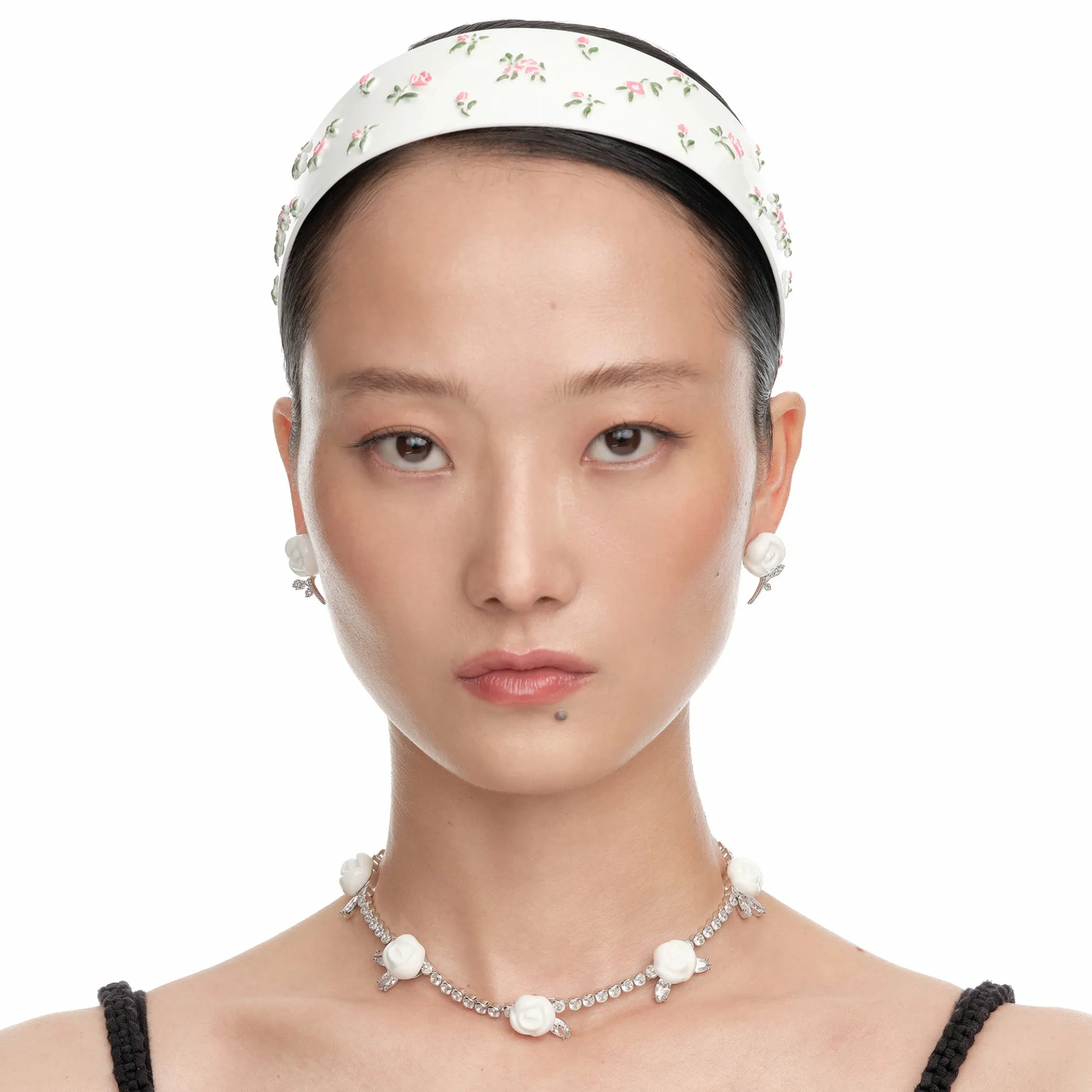 YVMIN X SHUSHUTONG / Hand Painted Floral Hair Band