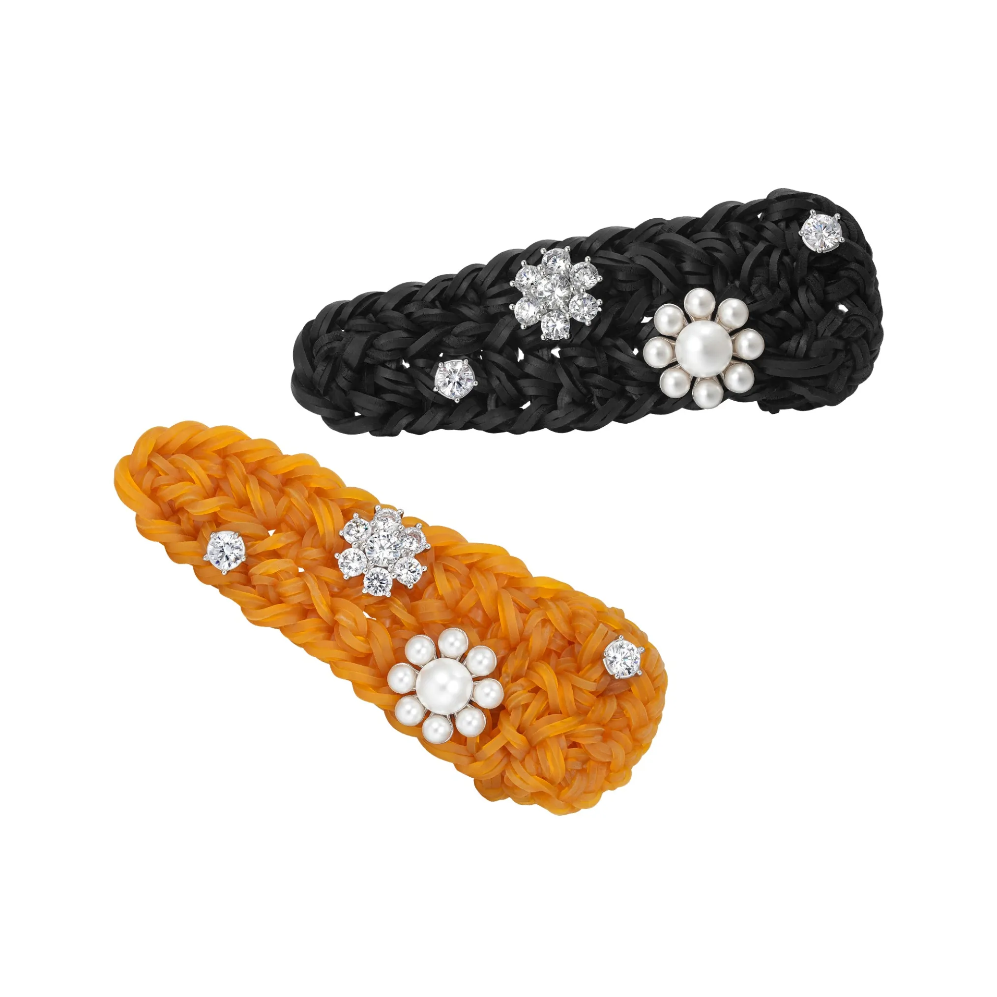 YVMIN X SHUSHUTONG / Rubber Band Flower Hair Clip