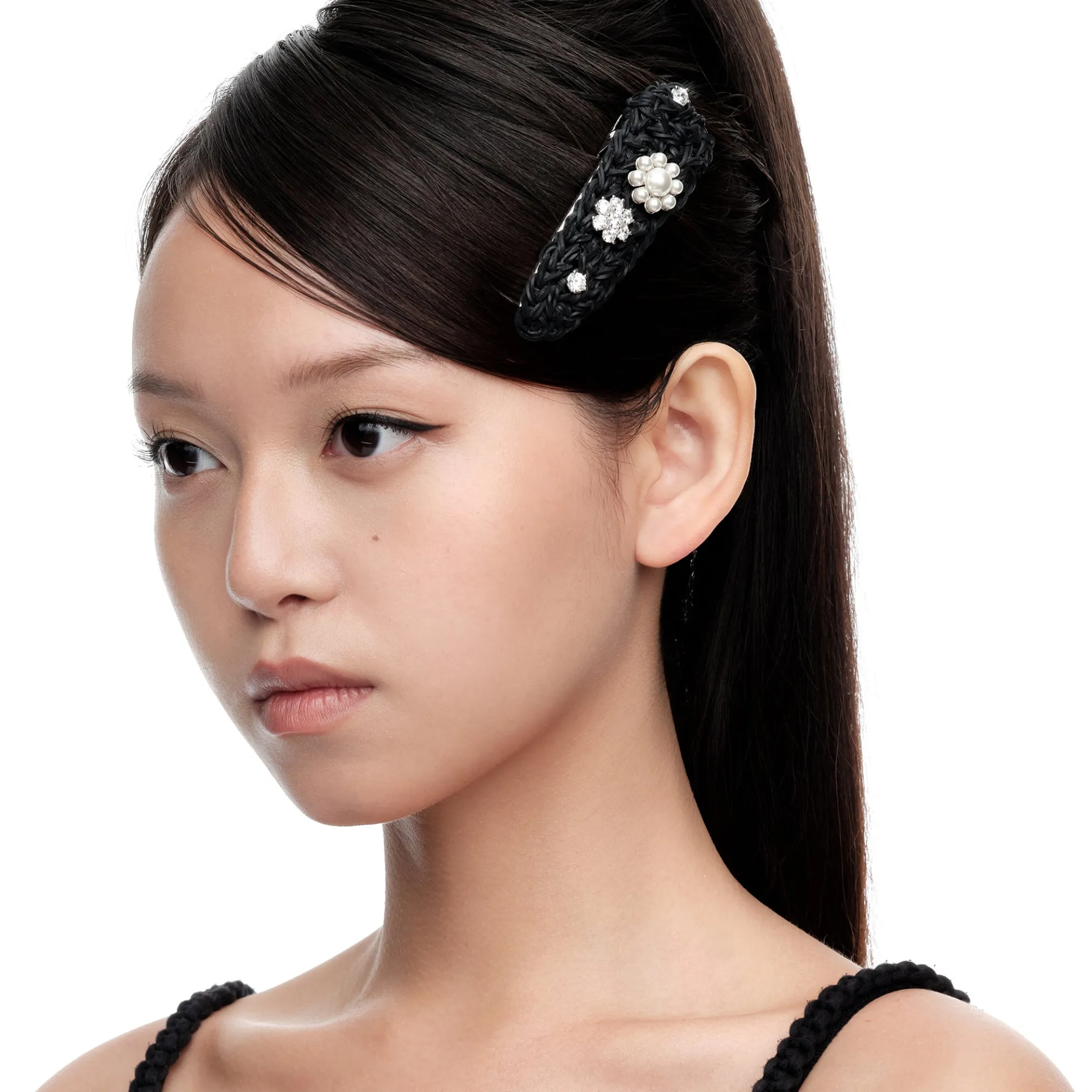 YVMIN X SHUSHUTONG / Rubber Band Flower Hair Clip